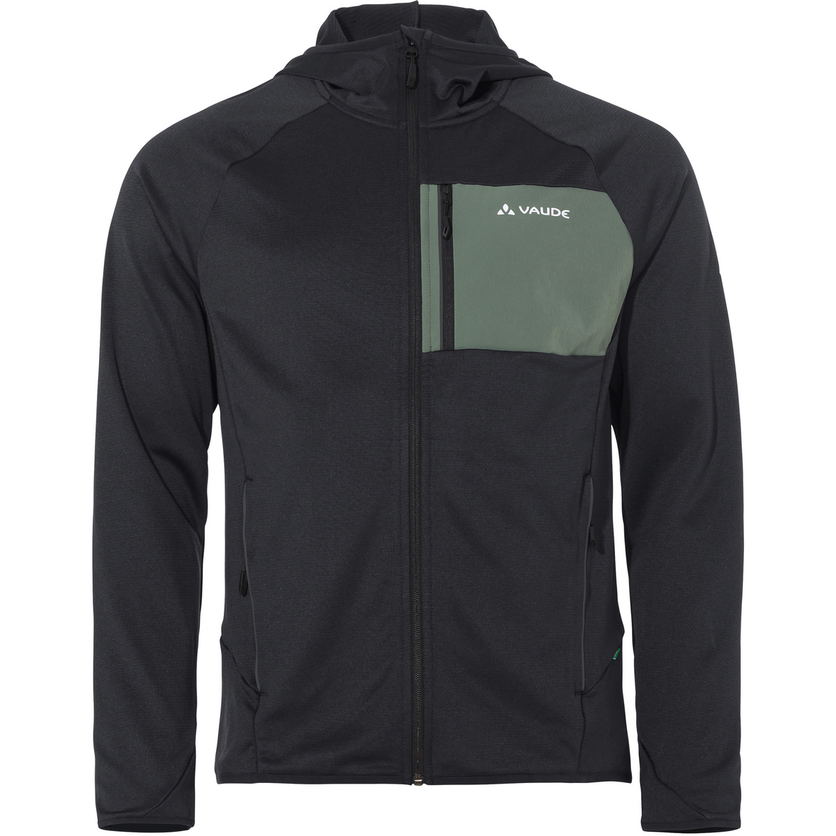 Vaude Uomo Giacca Tekoa Fleece II (Taglia 3XL, Nero)