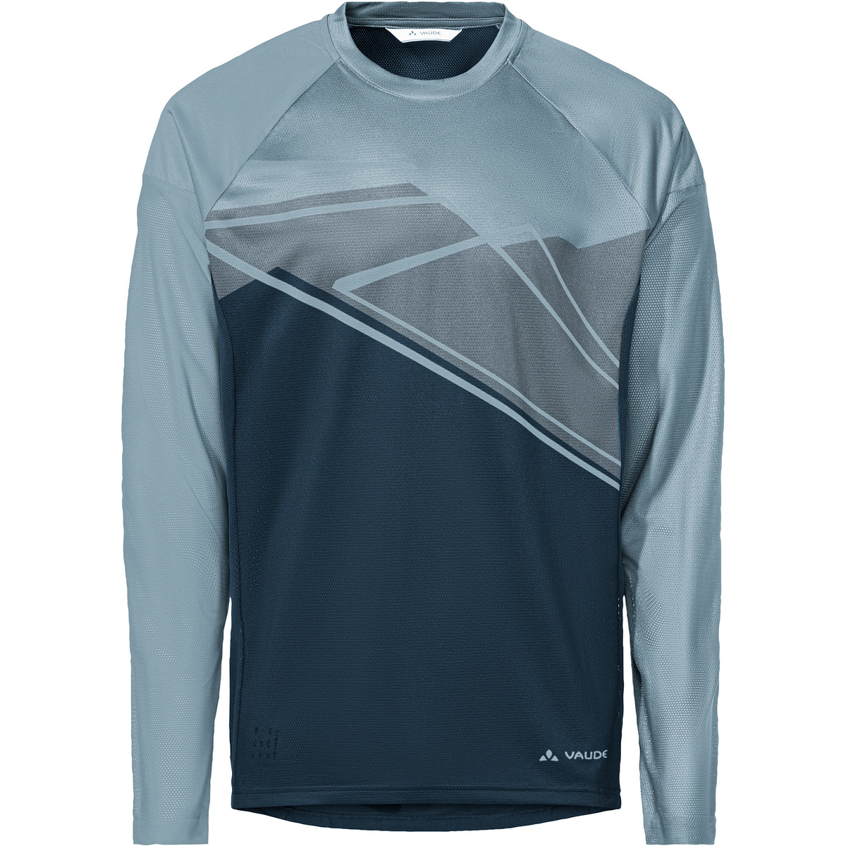 Vaude Herren Moab VI LS Radtrikot (Größe S, blau)
