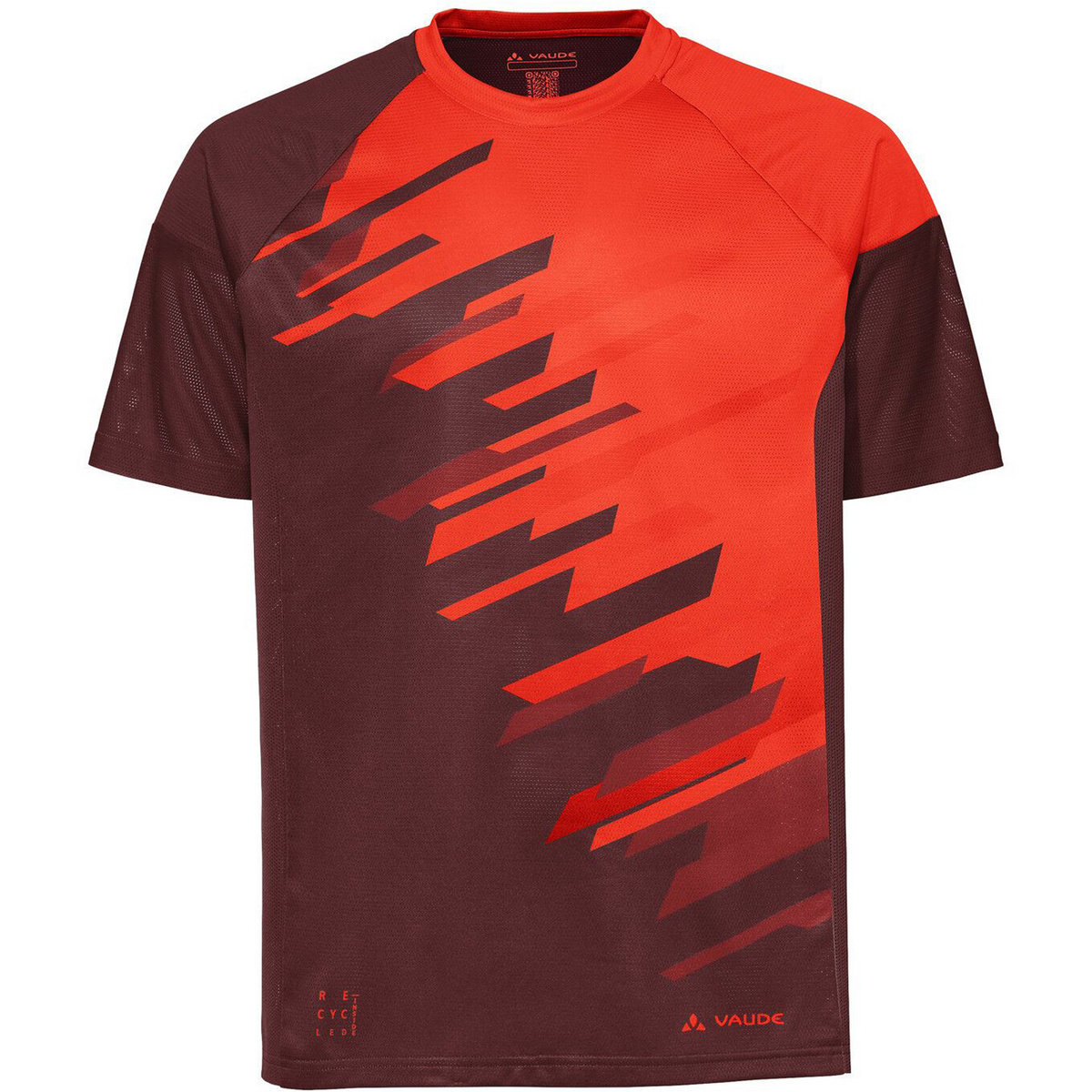 Vaude Herren Moab VI Radtrikot (Größe M, rot)