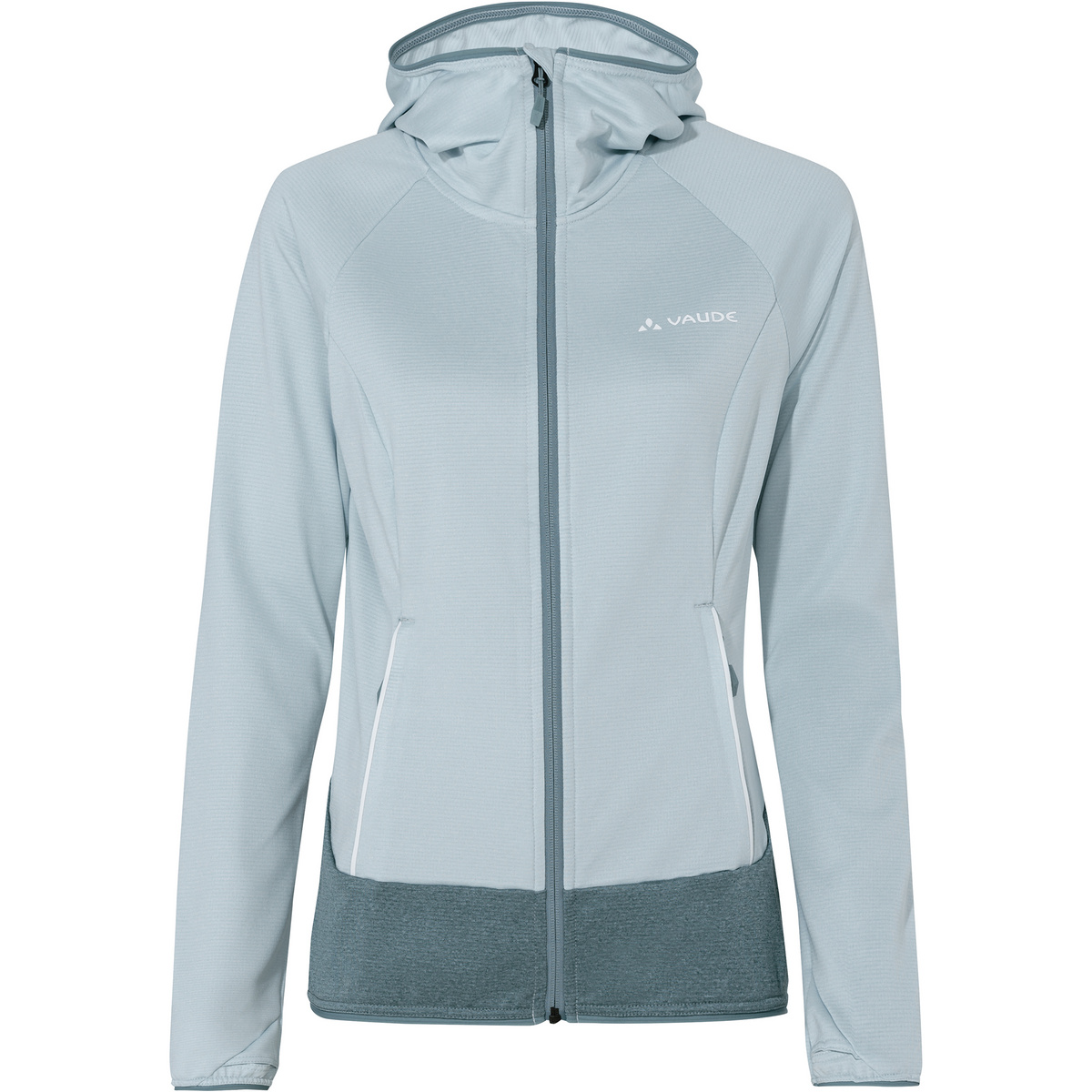 Vaude Damen Tekoa Fleece II Jacke (Größe XXS, blau)