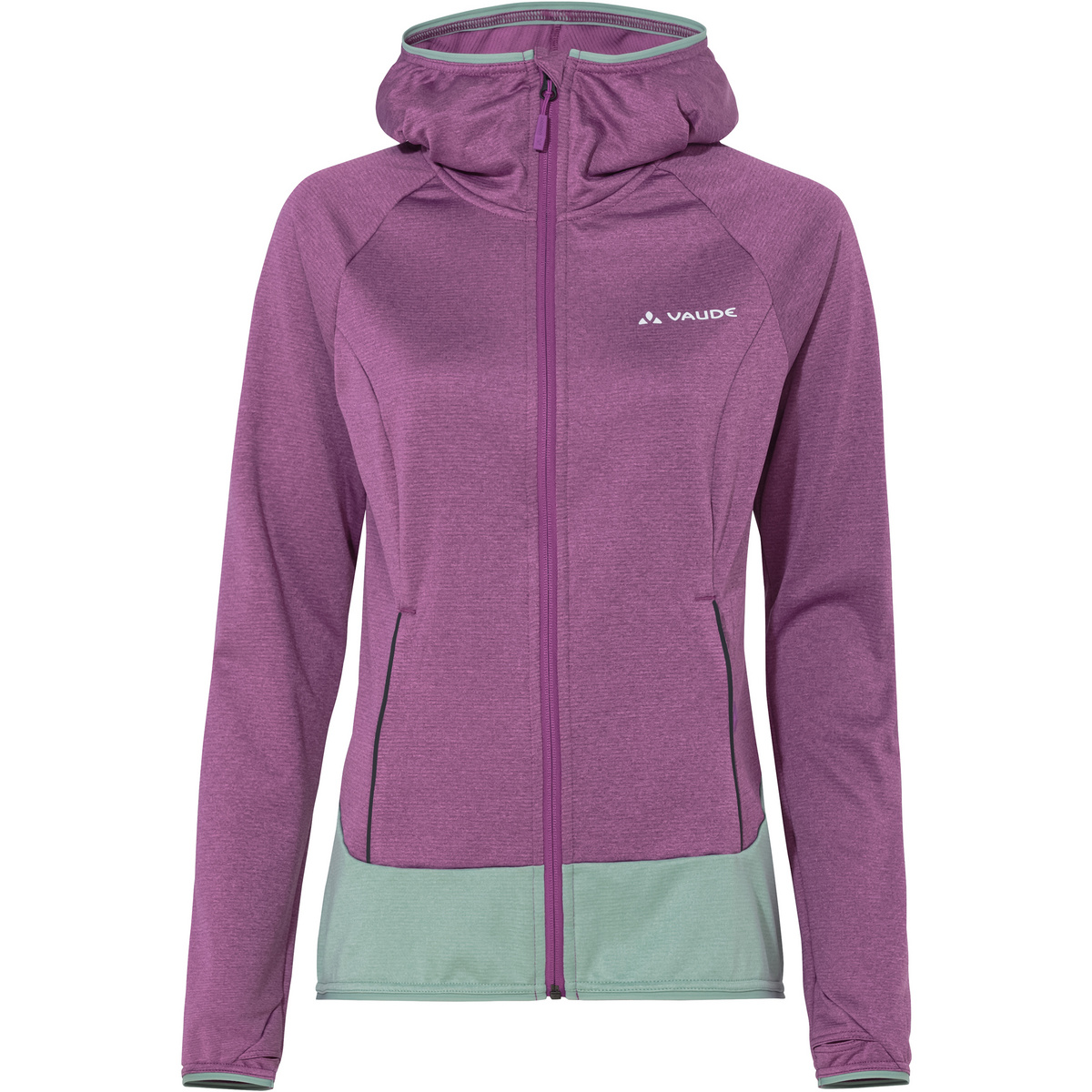 Vaude Damen Tekoa Fleece II Jacke (Größe XXS, lila)
