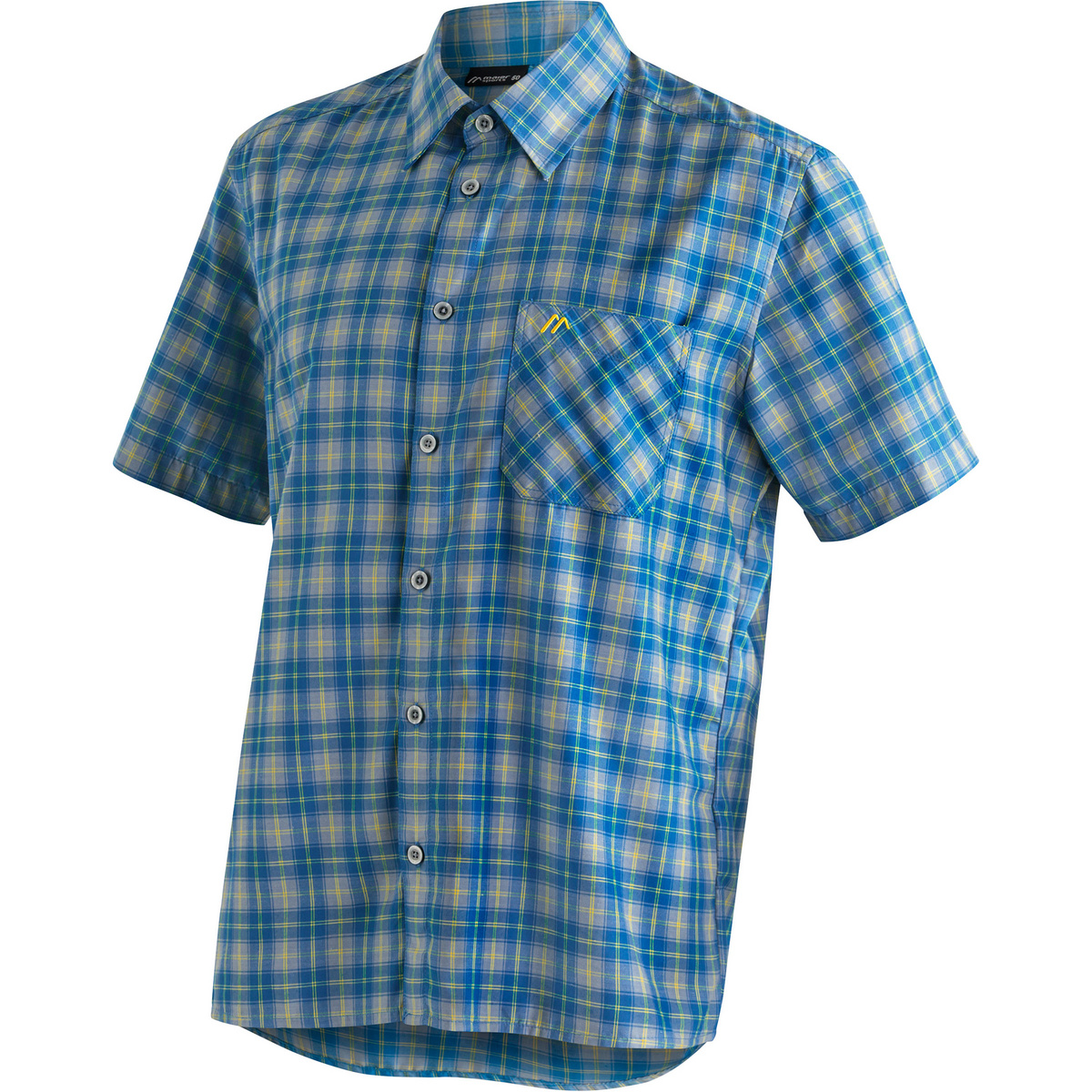 Maier Sports Herren Mauro Hemd (Größe 5XL, blau)