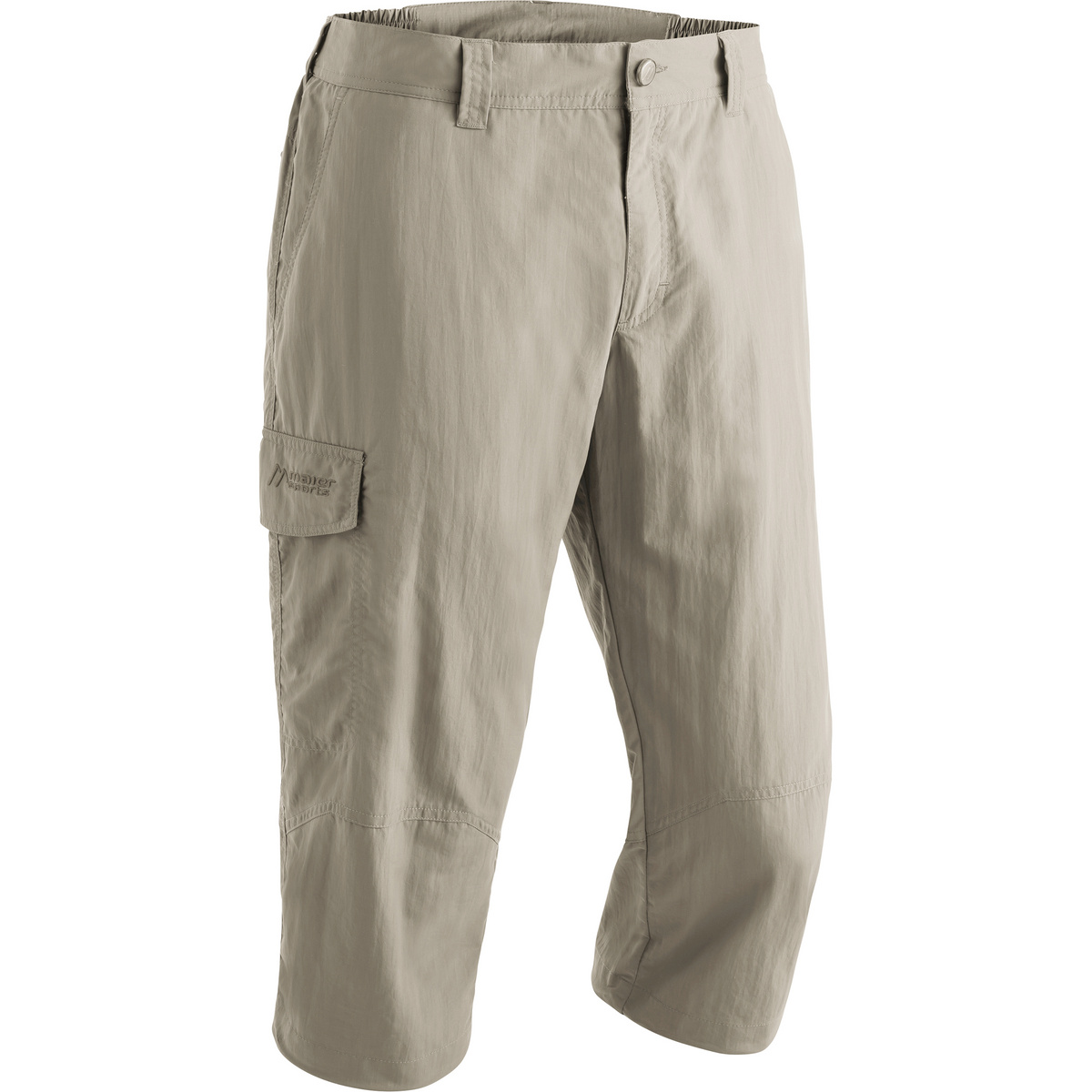 Maier Sports Herren Jens 3/4 Hose (Größe S, beige)