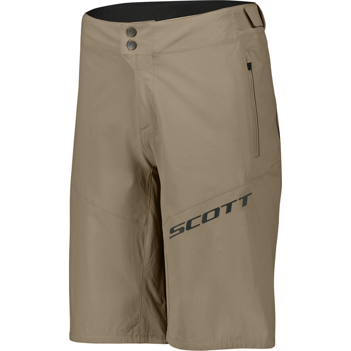 Scott Herren Endurance MTB Hose kurz (Größe S, beige)