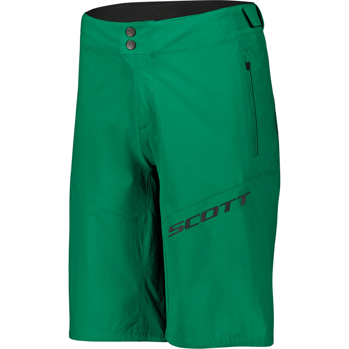 Scott Herren Endurance MTB Hose kurz (Größe S, gruen)