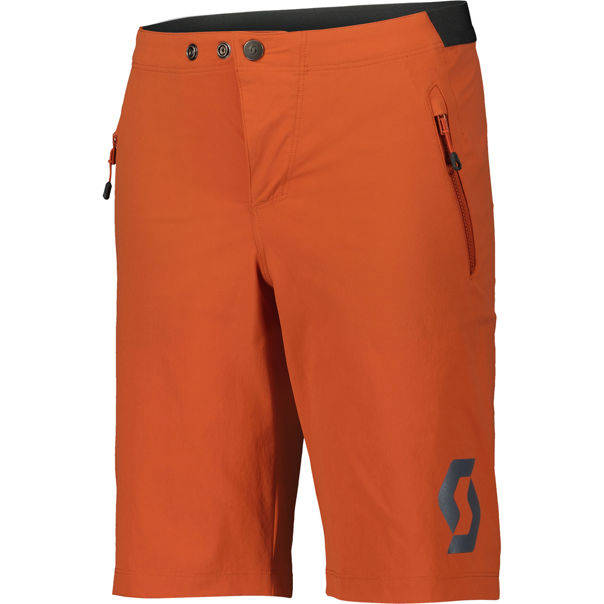 Scott Enfants Pantalon MTB court Trail 10 W/Pad (taille 152, Orange)