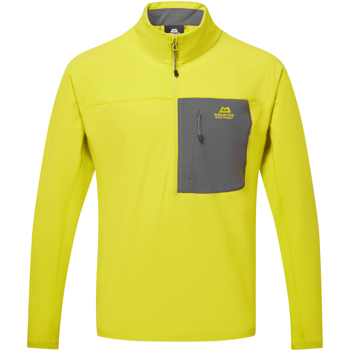 Mountain Equipment Uomo Maglia a manica lunga 1/4 zip Arrow (Taglia M, Verde)