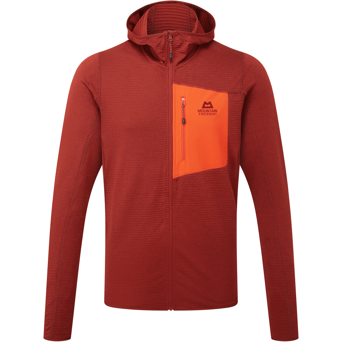 Mountain Equipment Herren Lumiko Hooded Jacke (Größe L, rot)