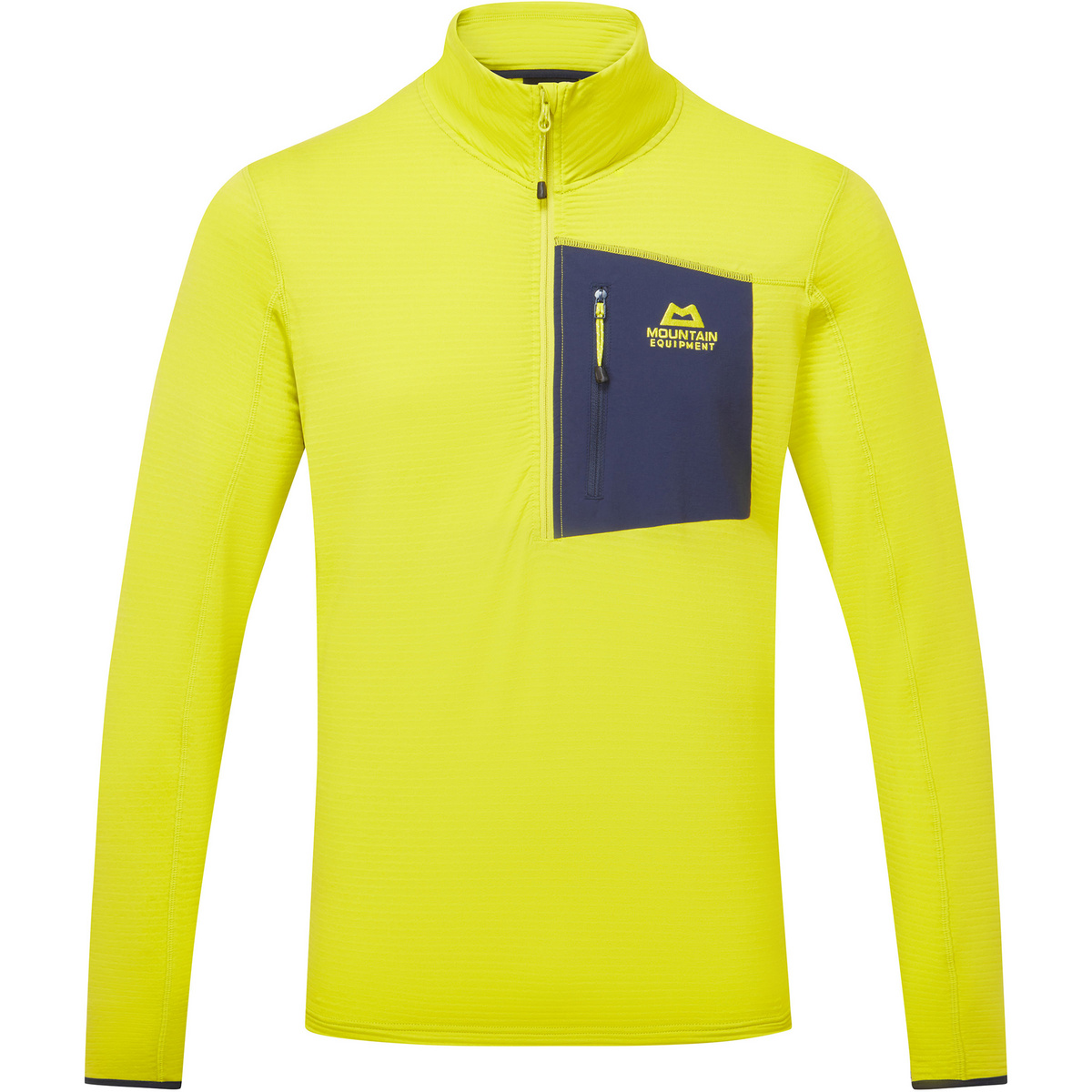 Mountain Equipment Uomo Maglia a manica lunga con zip Lumiko (Taglia S, Verde)