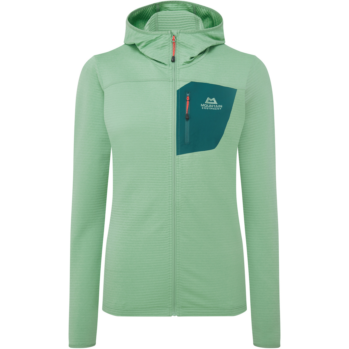 Mountain Equipment Damen Lumiko Hooded Jacke (Größe M, gruen)