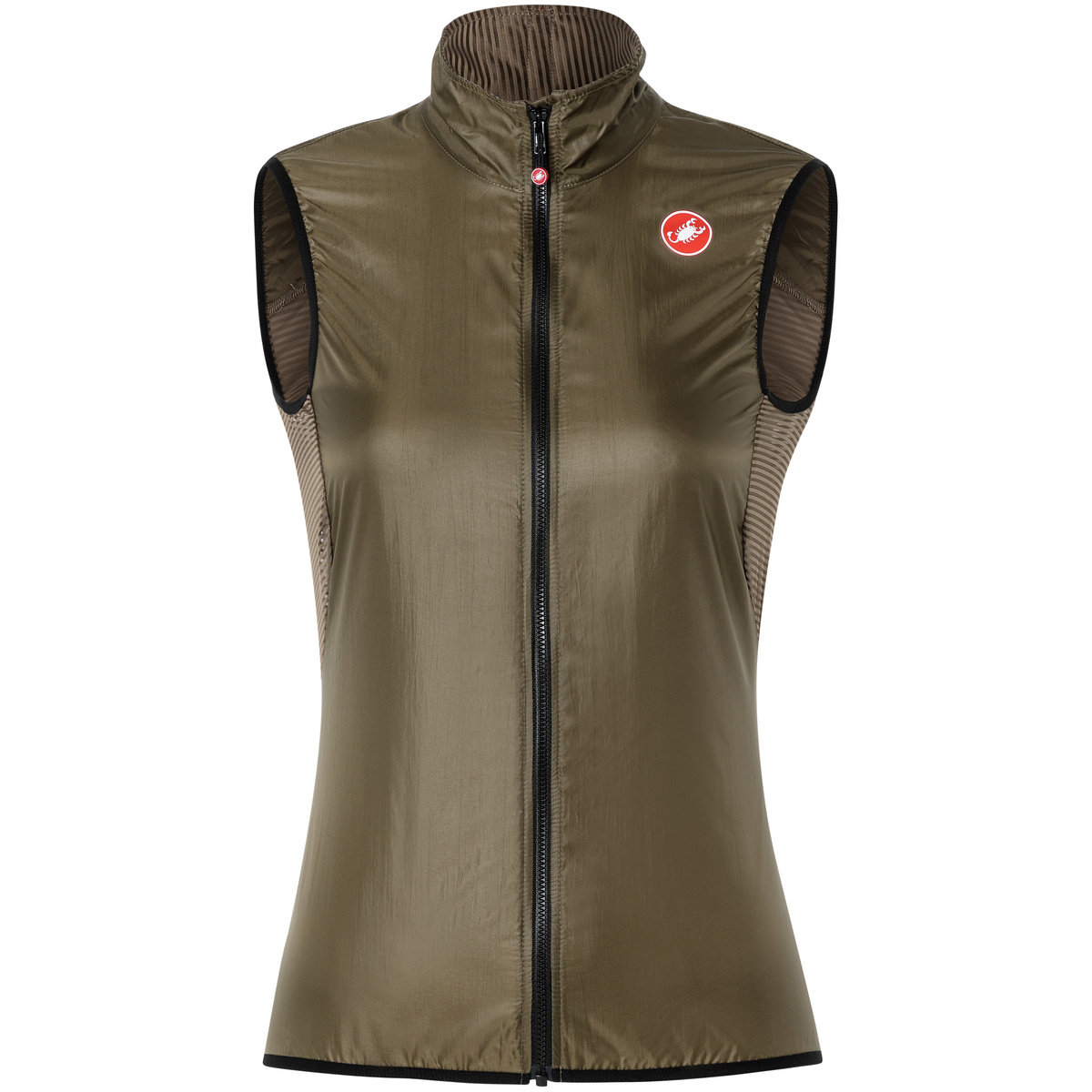 Castelli Damen Aria Weste (Größe XS, braun)