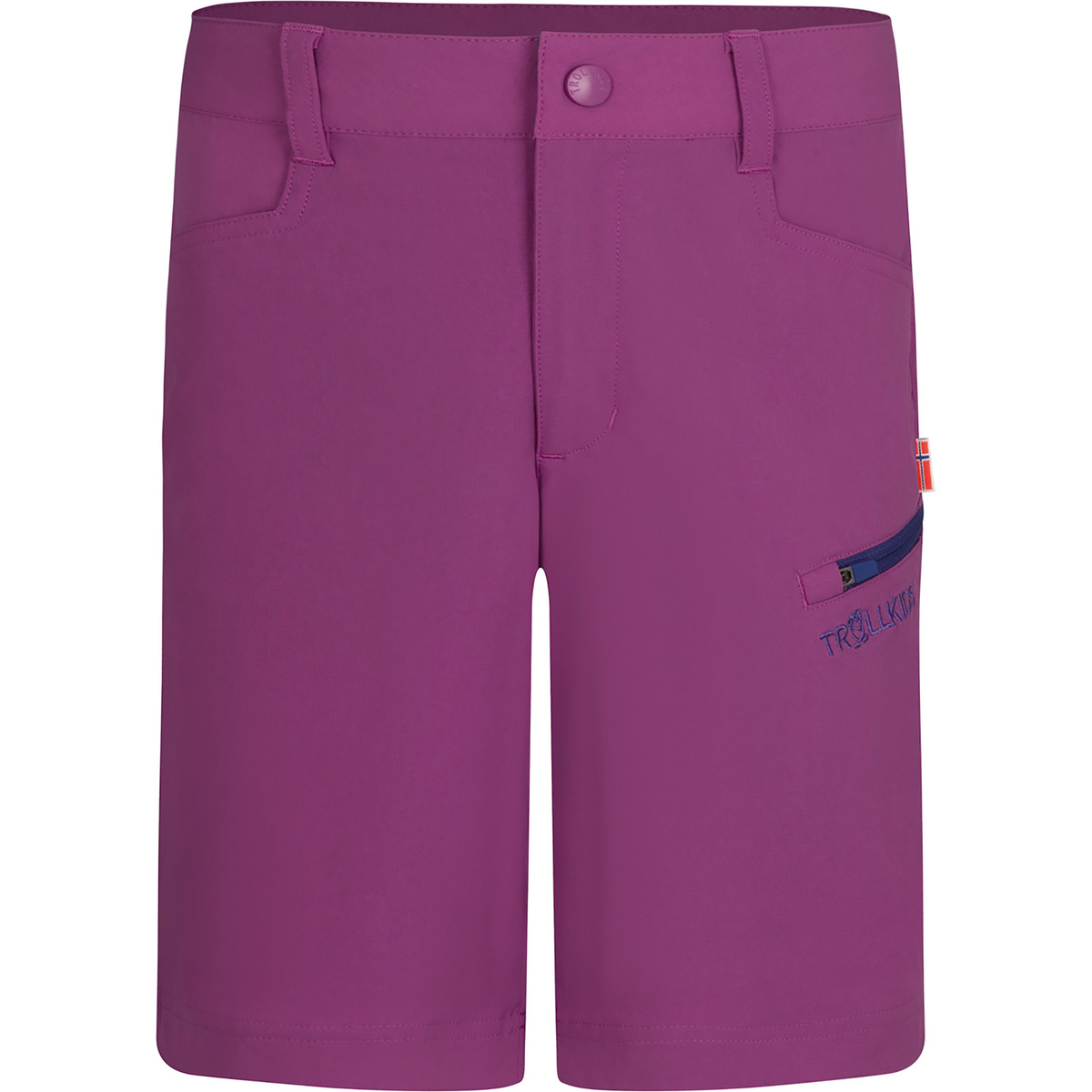 Trollkids Bambino Pantaloncini Haugesund (Taglia 158, Viola)