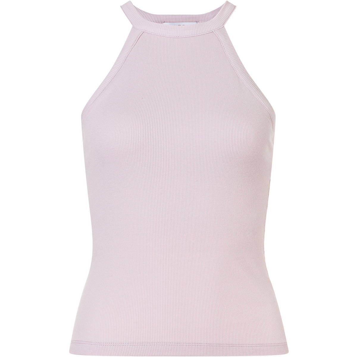 Mandala Donna Canotta Ribbed Halterneck (Taglia S, rosa)