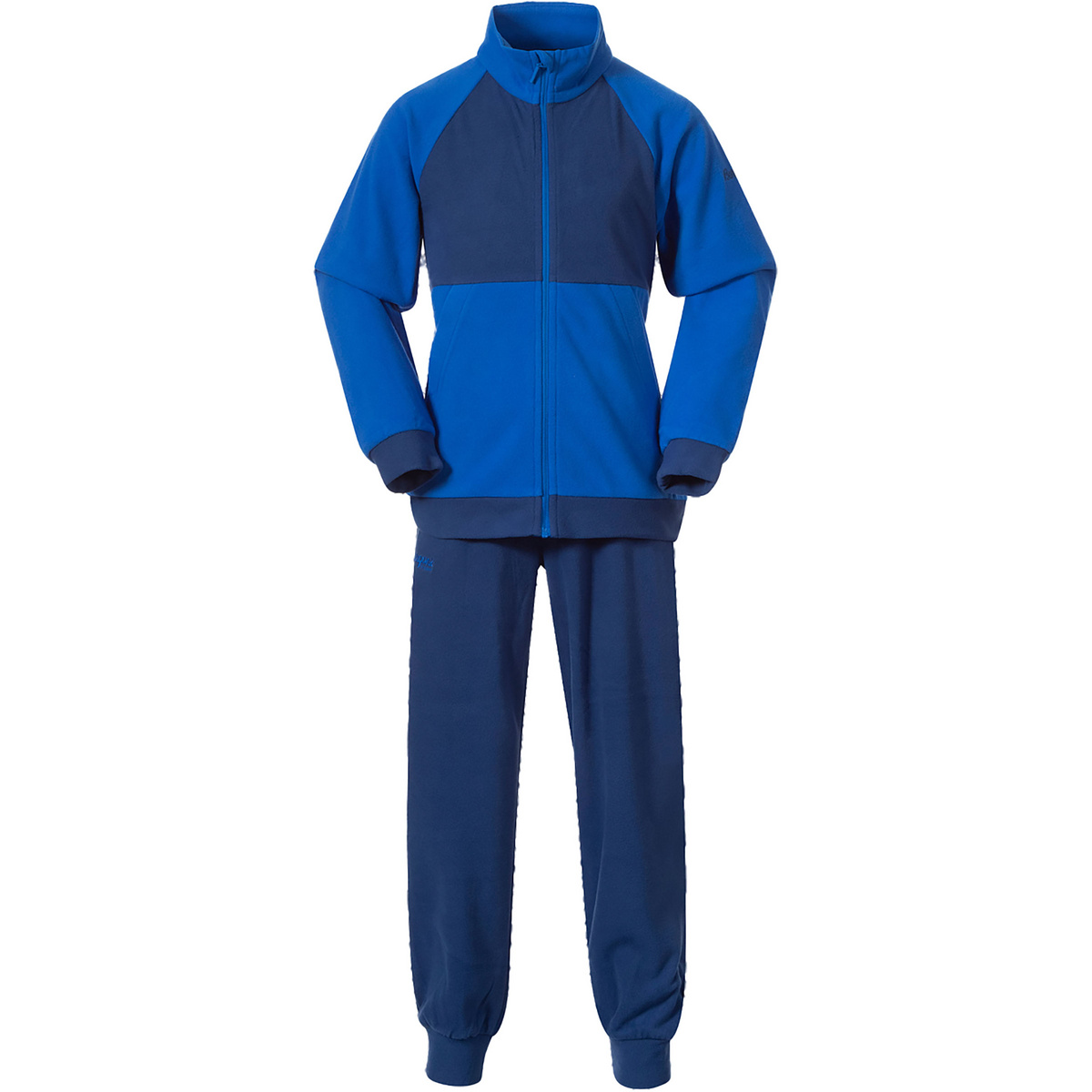 Bergans Bambino Set sportivo Smådøl V5 Long Zip (Taglia 98, Blu)