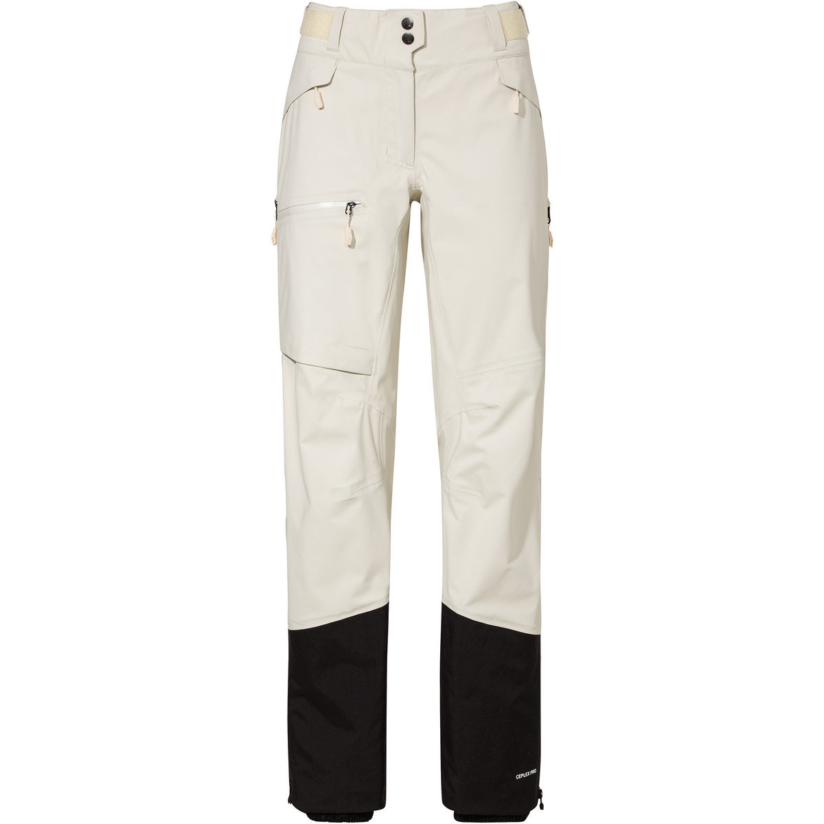 Vaude Damen Monviso 3l Hose (Größe XL, beige)