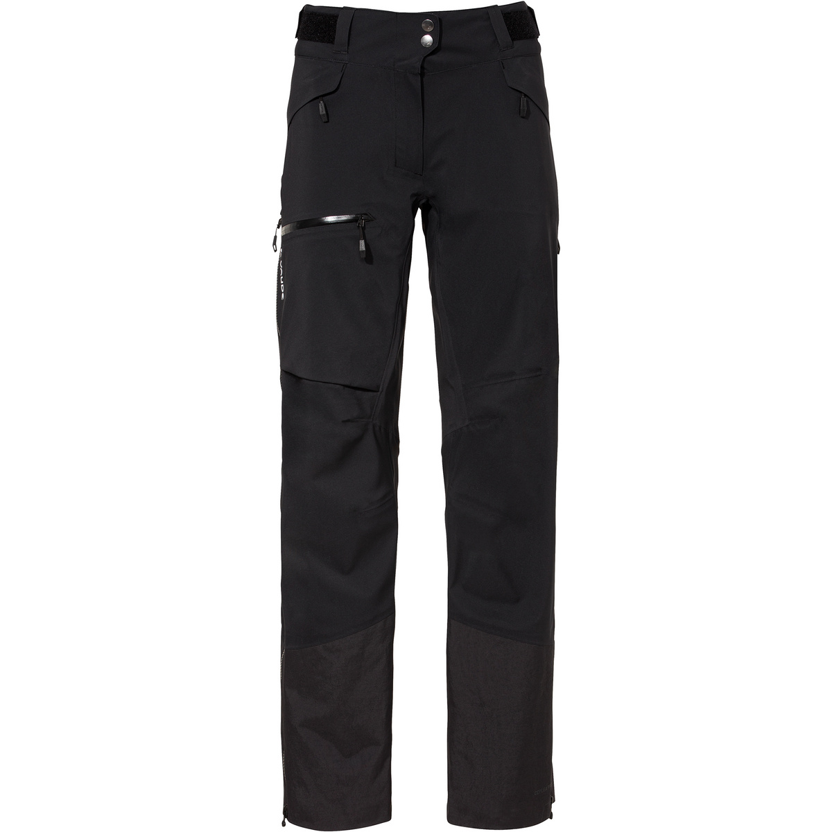Vaude Donna Pantaloni Monviso 3l (Taglia XS, Nero)