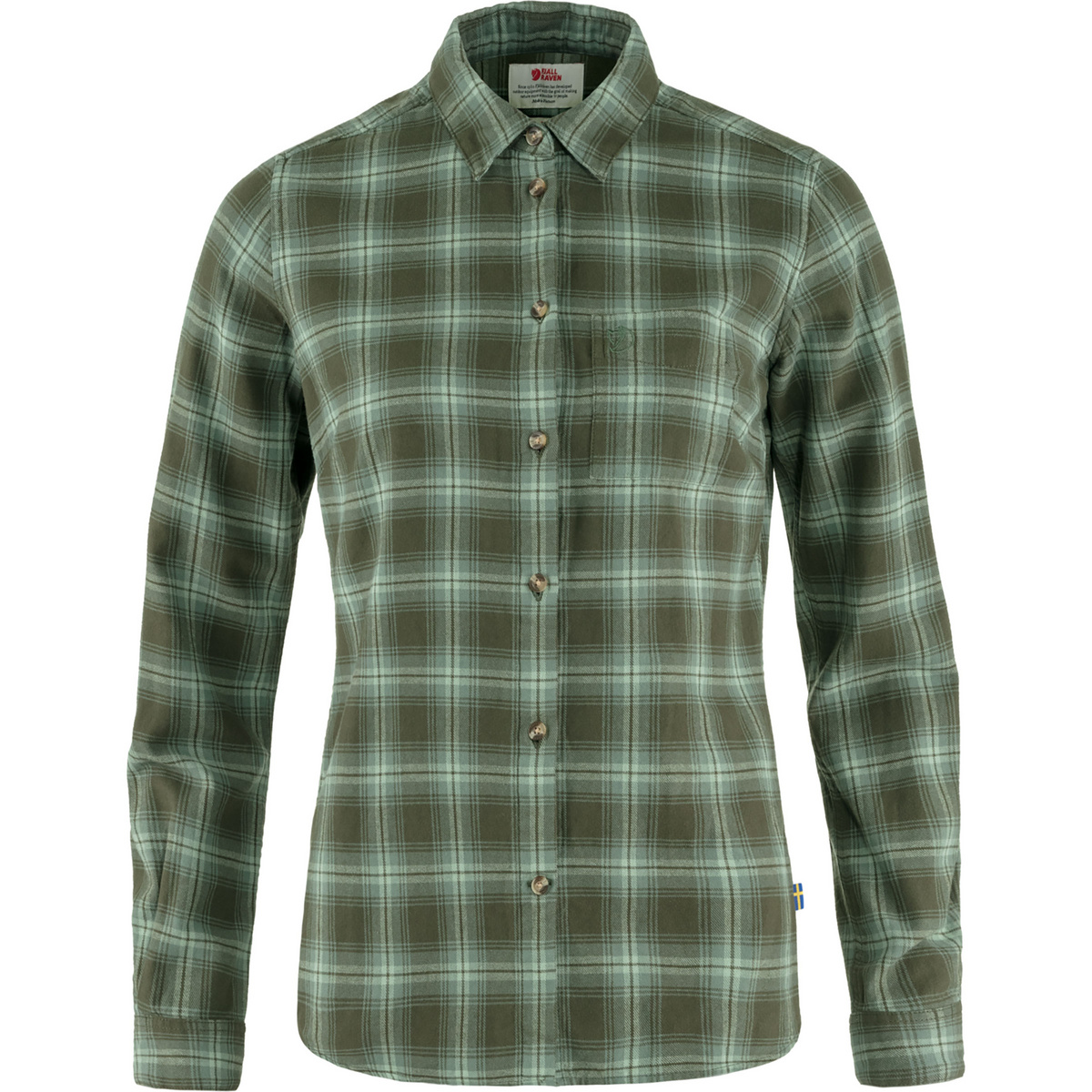Image of Fjällräven Donna Camicia in flanella Övik