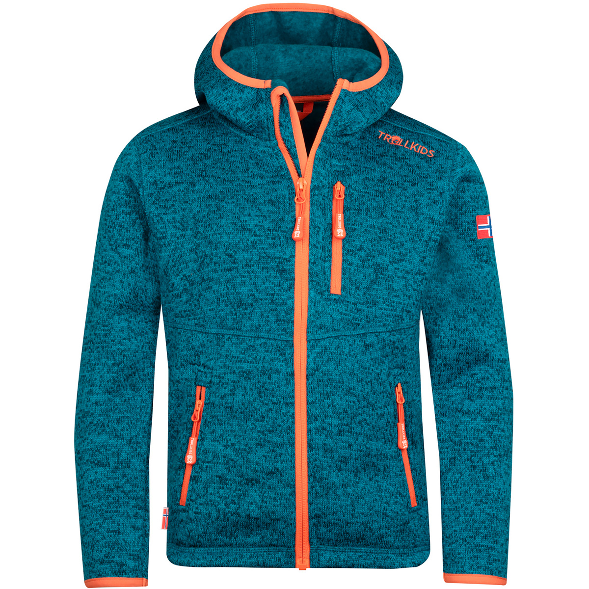 Trollkids Kinder Jondalen XT Jacke (Größe 140, tuerkis)
