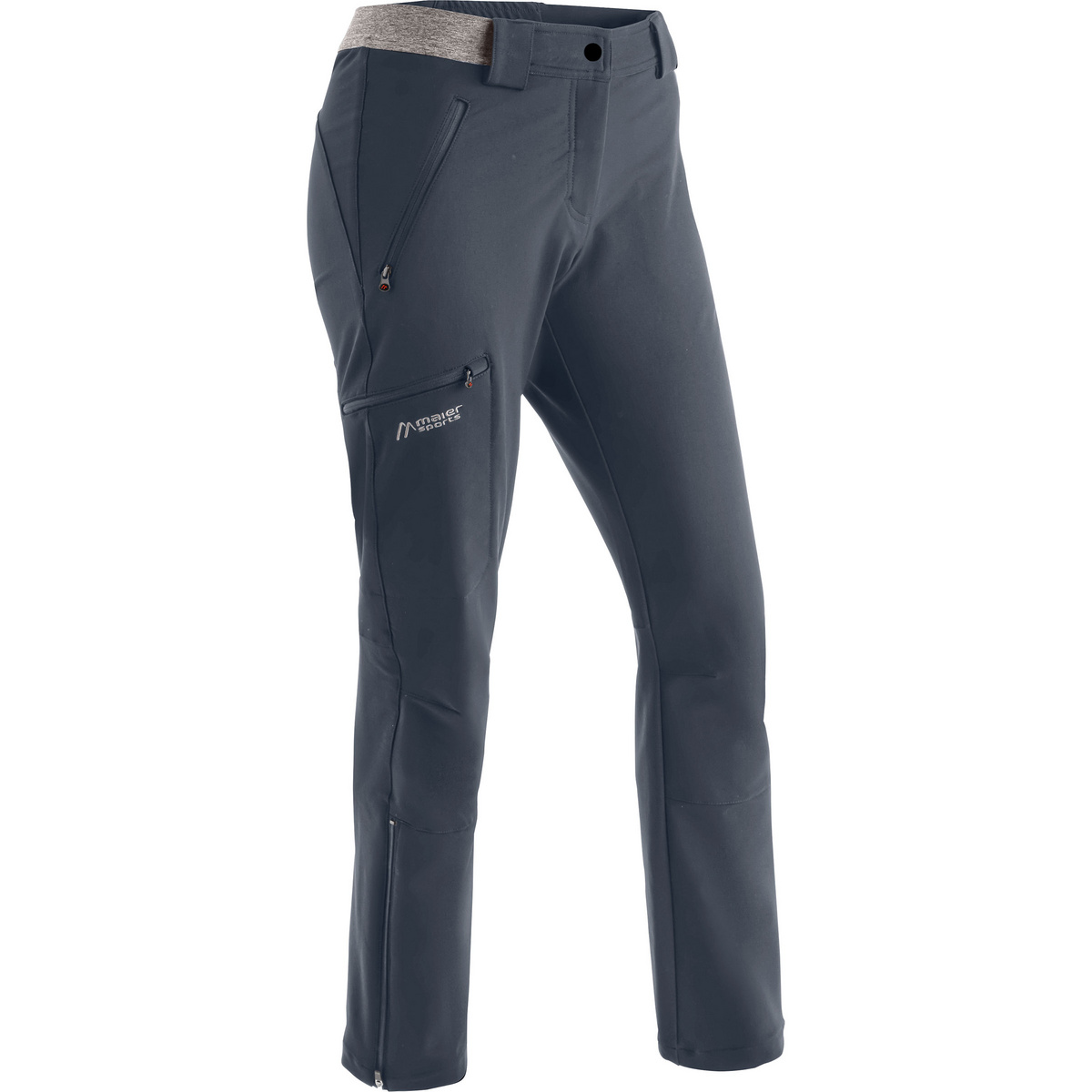 Maier Sports Damen Norit Winter Hose (Größe L , blau)