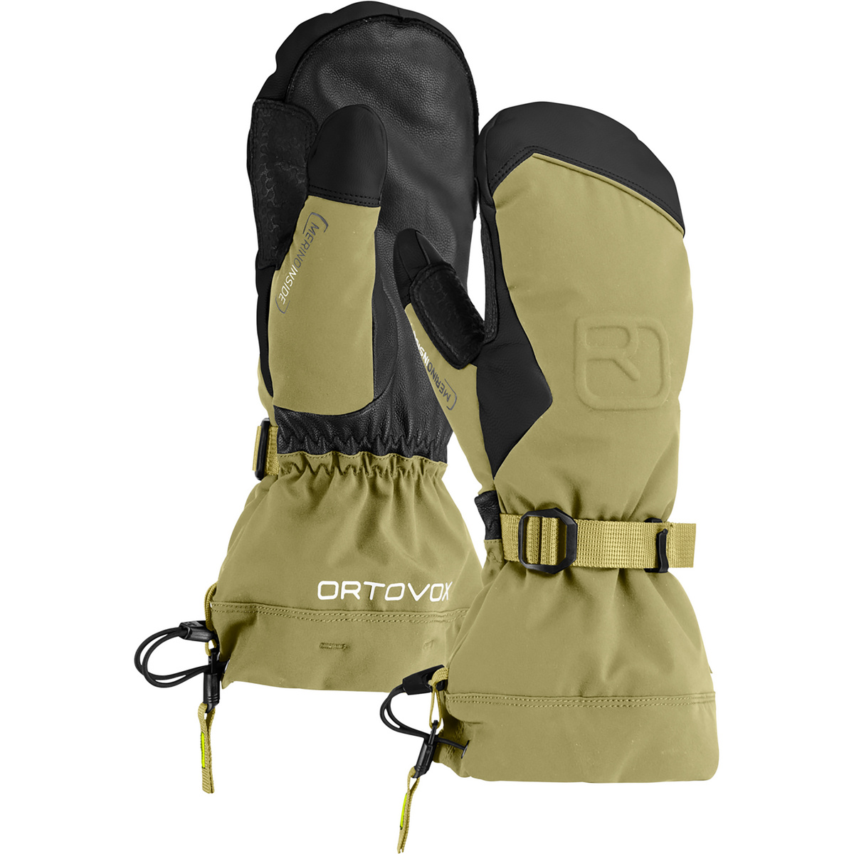 Ortovox Homme Gants Merino Freeride (taille XL, Olive)