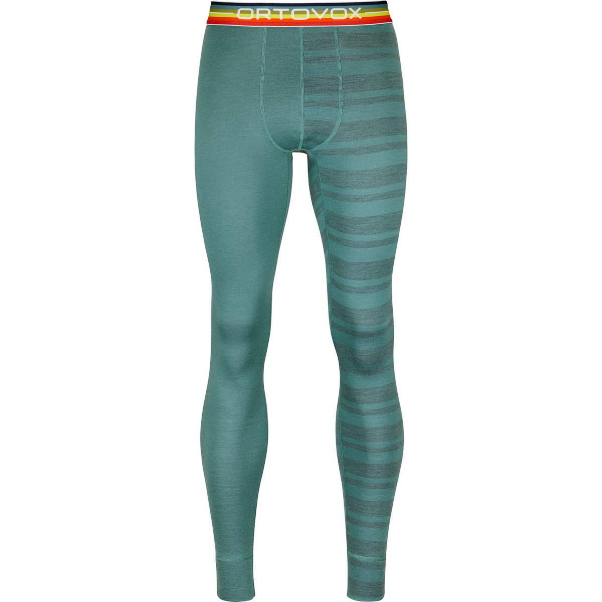 Ortovox Uomo Leggings 185 Rock'n'wool (Taglia XXL, Verde)