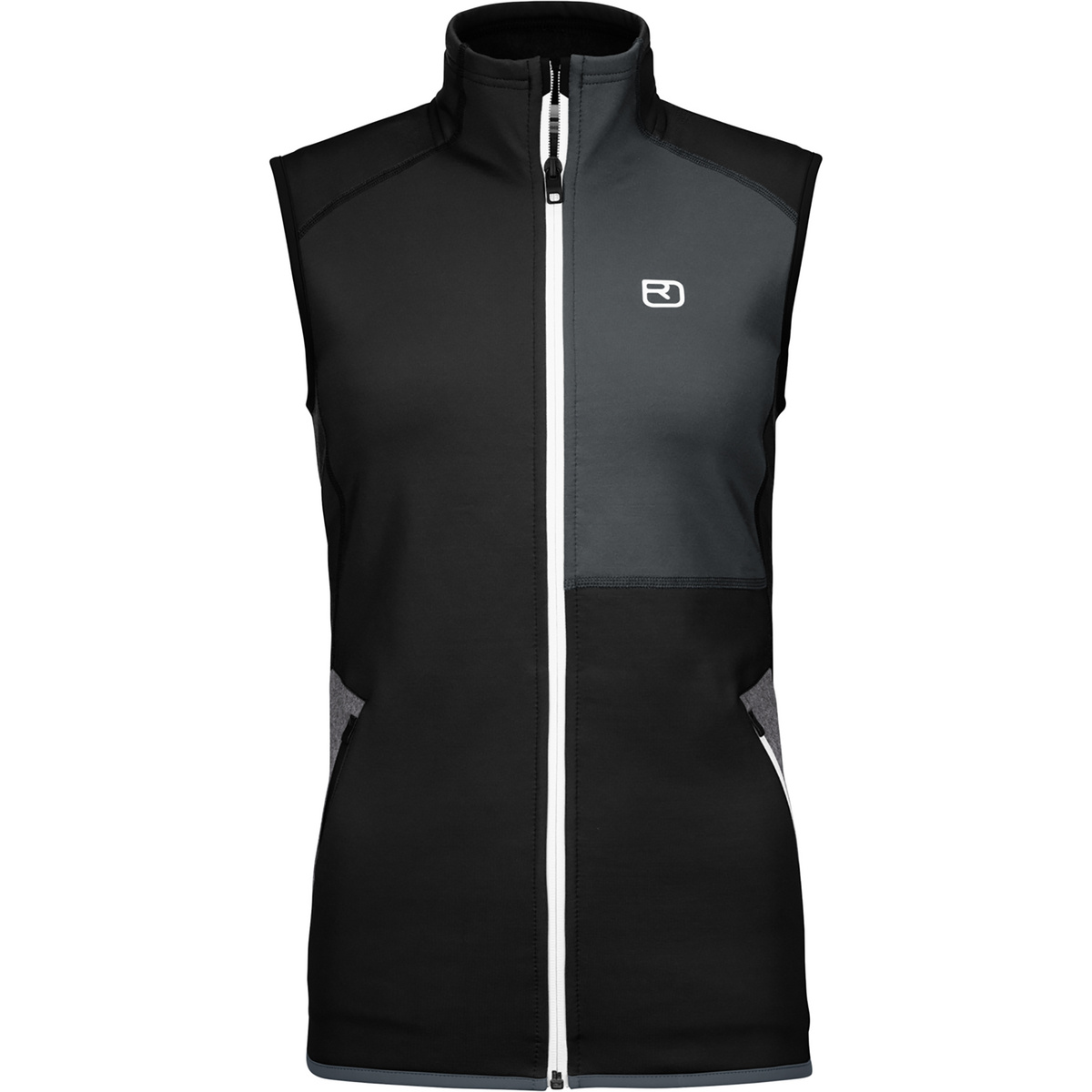 Ortovox Donna Gilet in pile (Taglia XS, Nero)