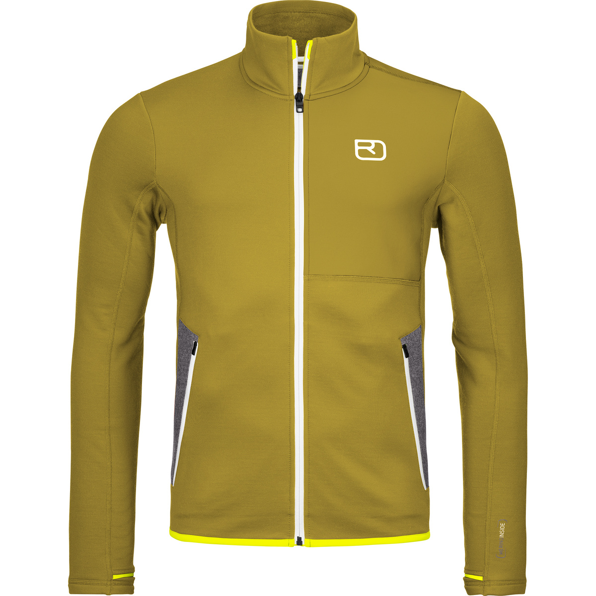 Ortovox Homme Veste Fleece (taille S, Olive)