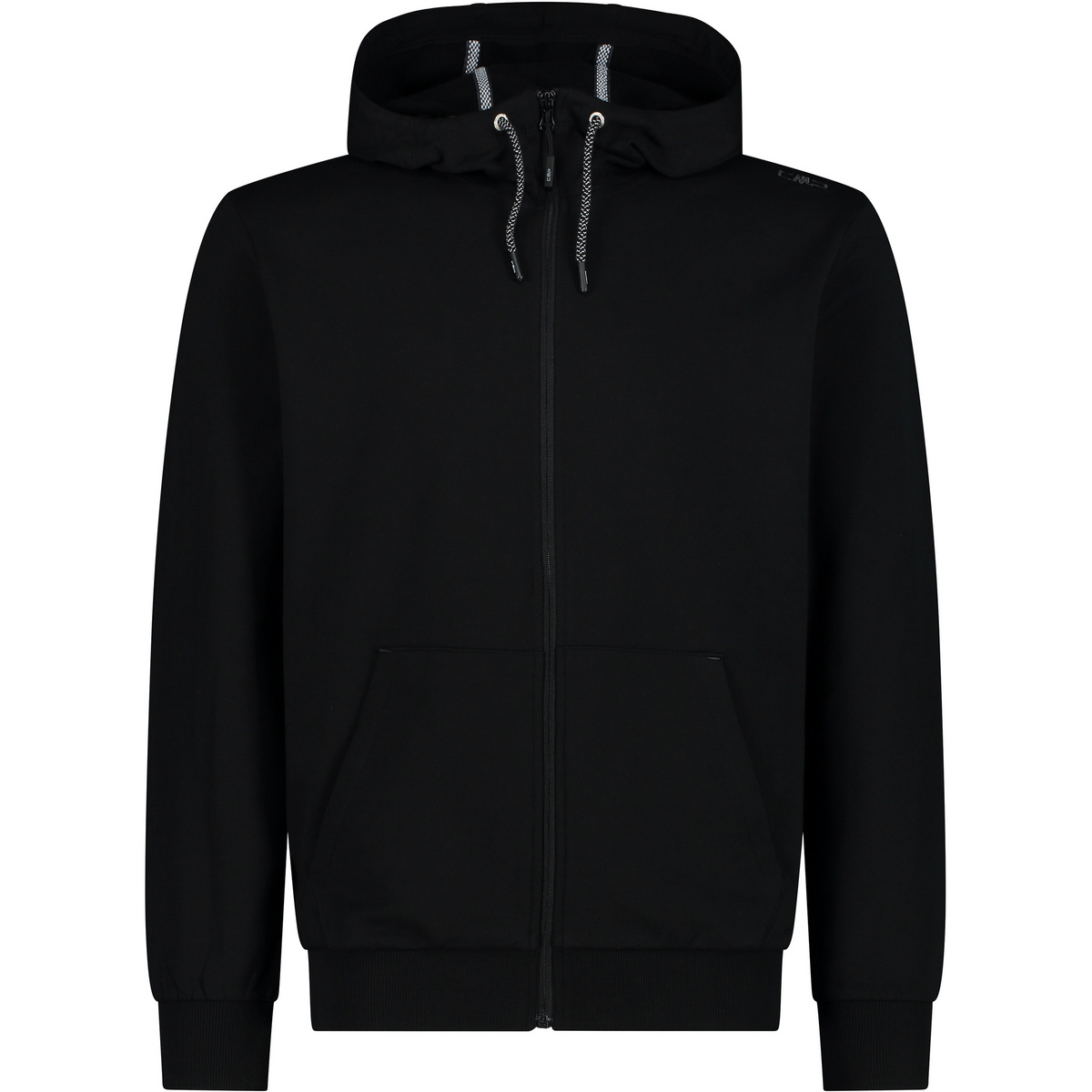 CMP Homme Veste Stretch Fleece Hoodie (taille XXL, Noir)