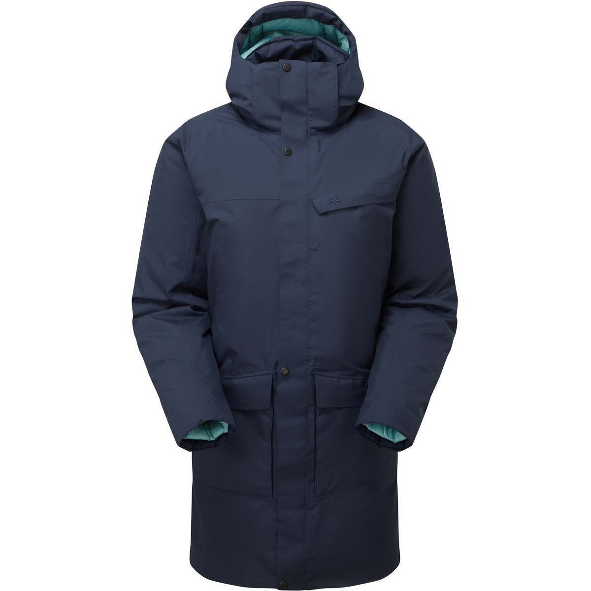 Mountain Equipment Femme Parka Altai (taille XS, Bleu)