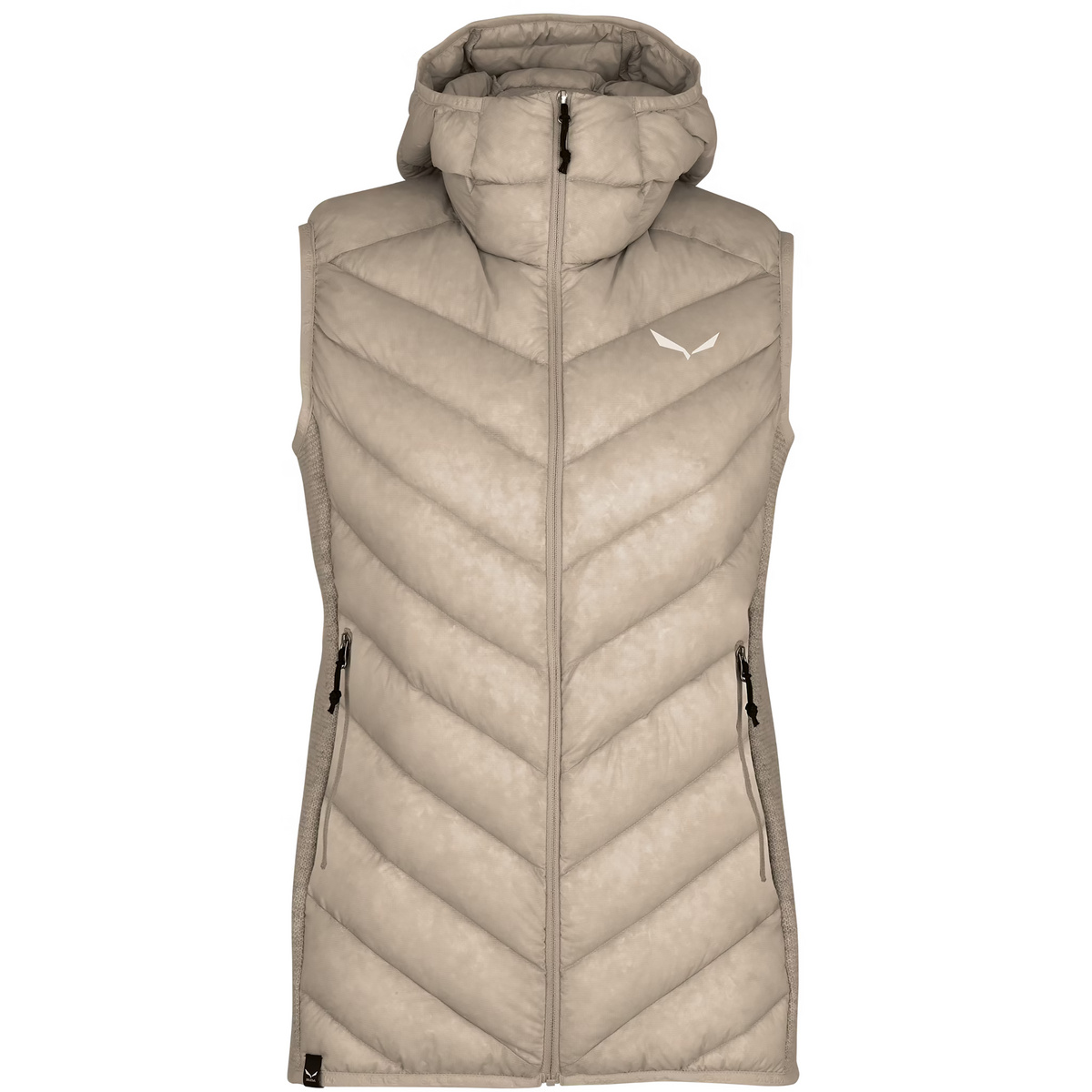 Salewa Femme Gilet Sarner Down Hybrid (taille S, Beige)