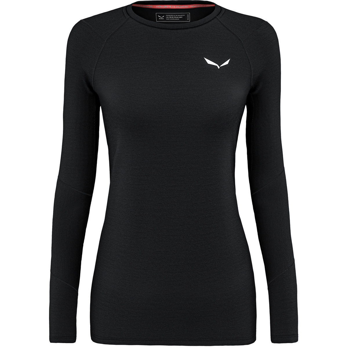Salewa Damen Cristallo Warm AMR Longsleeve (Größe XL, schwarz)
