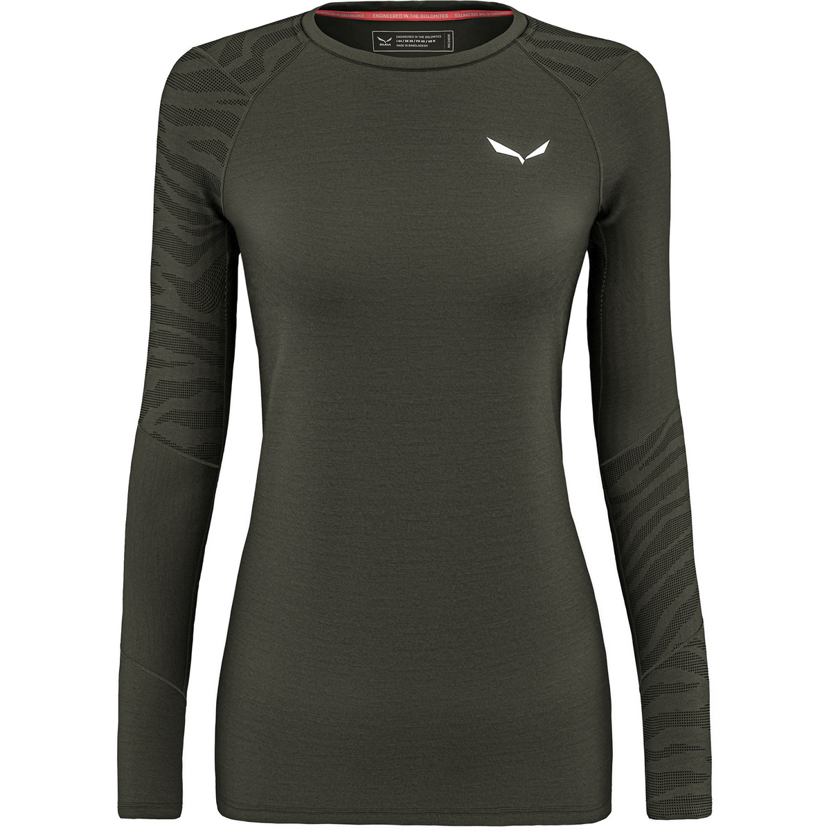 Image of Salewa Donna Maglia a manica lunga Cristallo Warm AMR