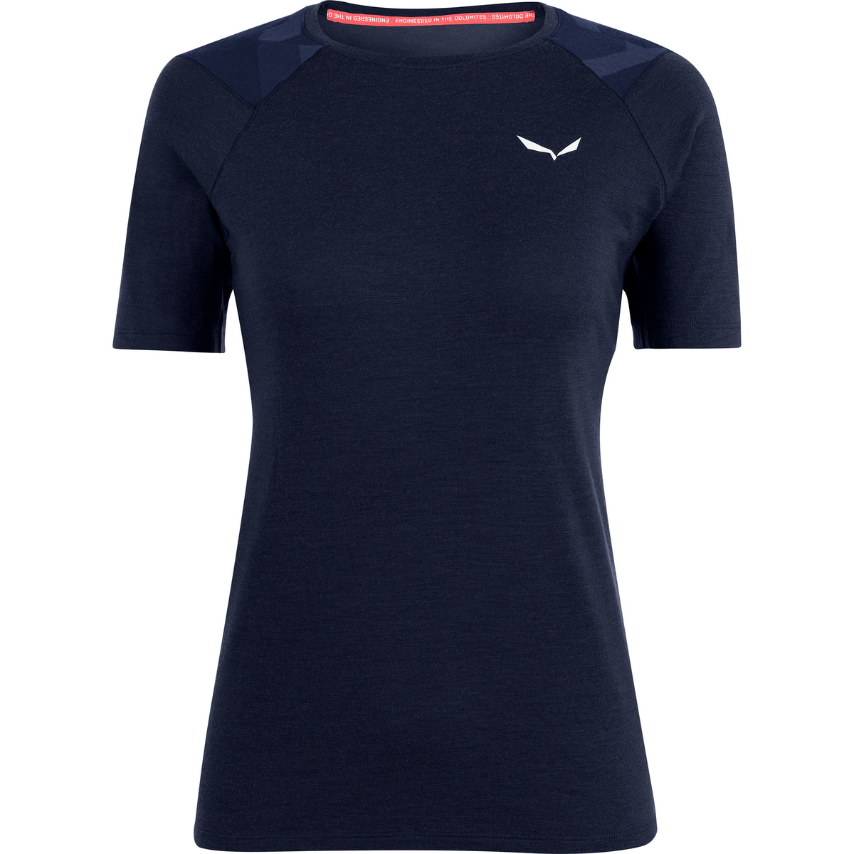 Salewa Donna Maglia a manica corta Cristallo Warm AMR (Taglia XS, Blu)