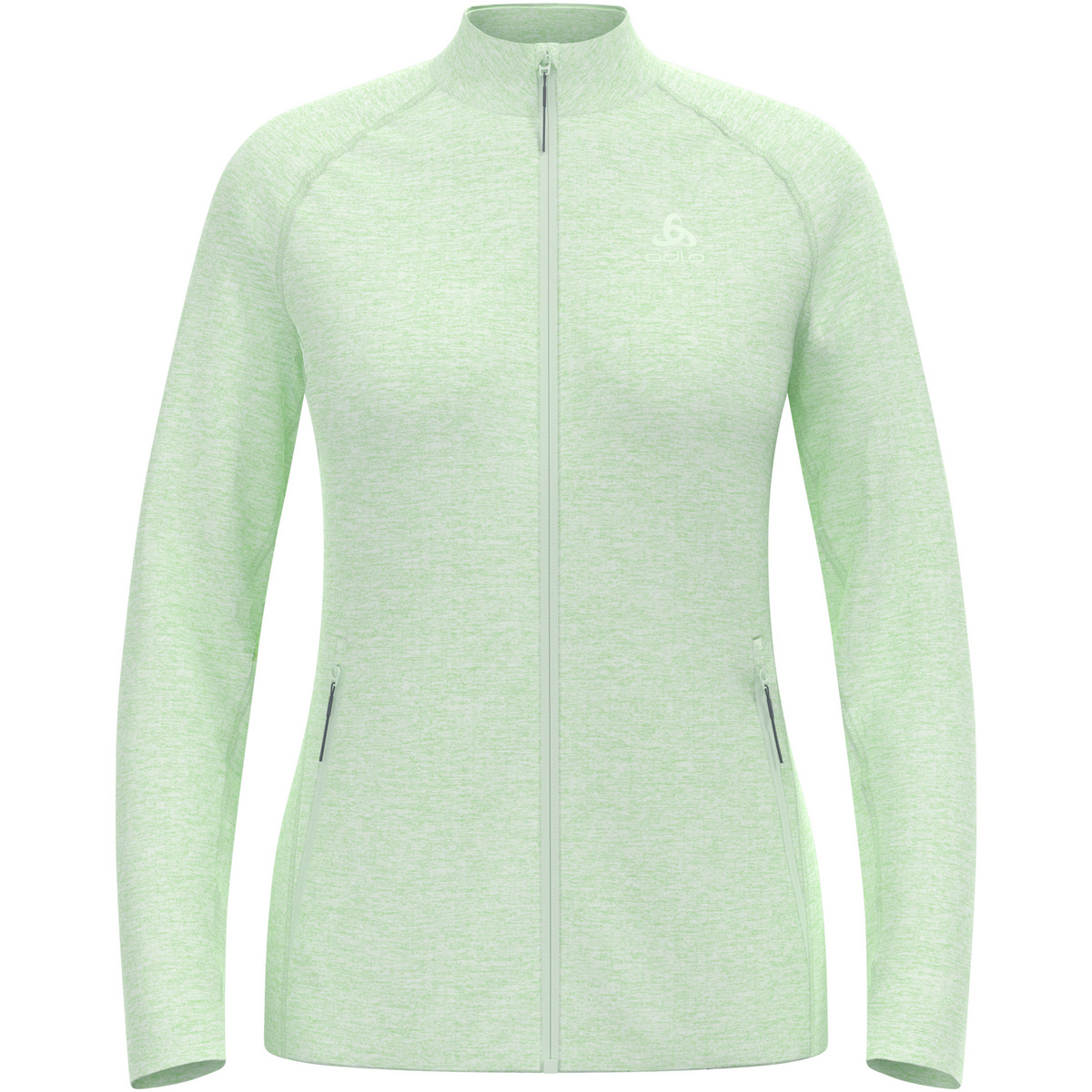 Odlo Donna Giacca Fli (Taglia XS, Verde)