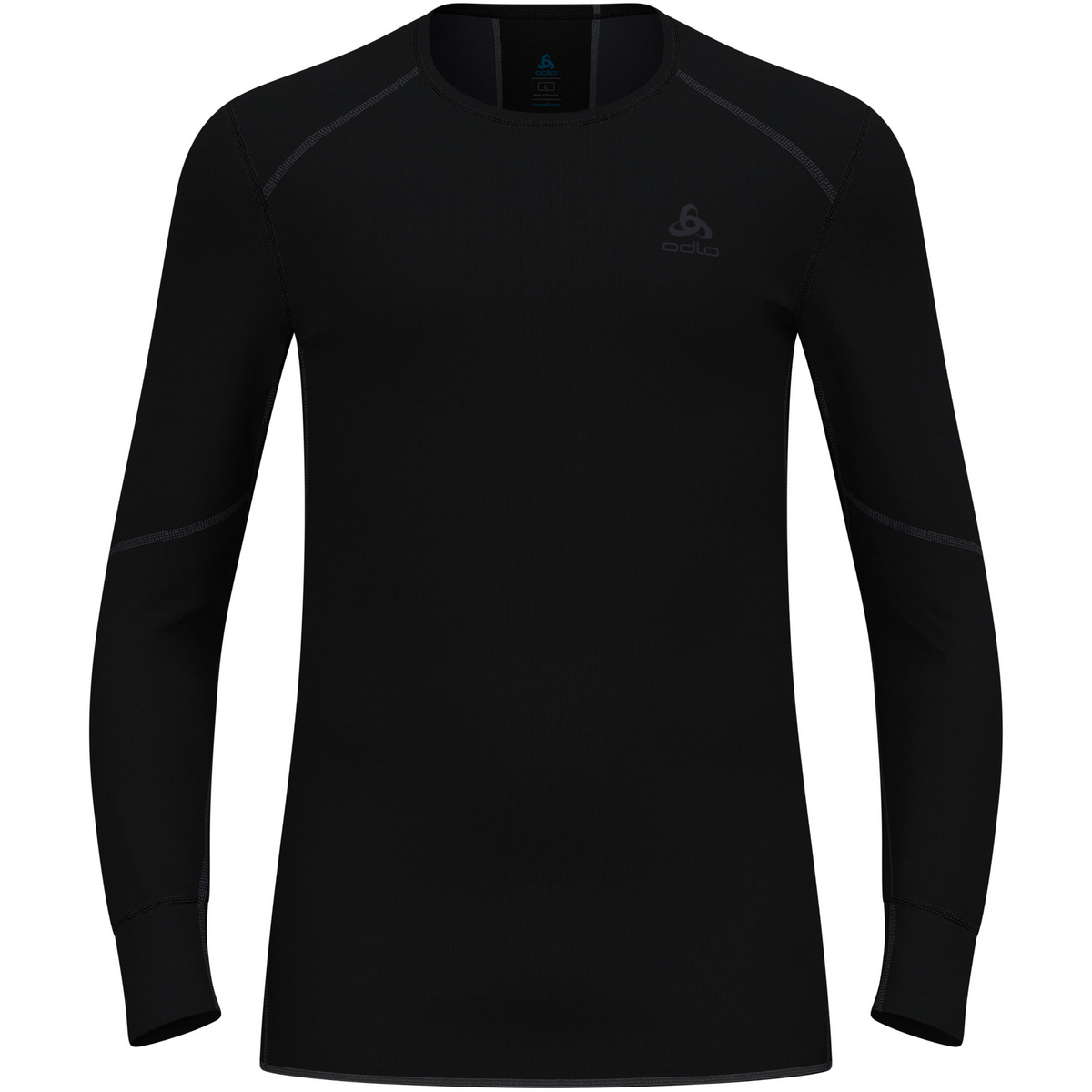 Odlo Uomo Maglia a manica lunga Active X-Warm Eco Crew (Taglia S, Nero)