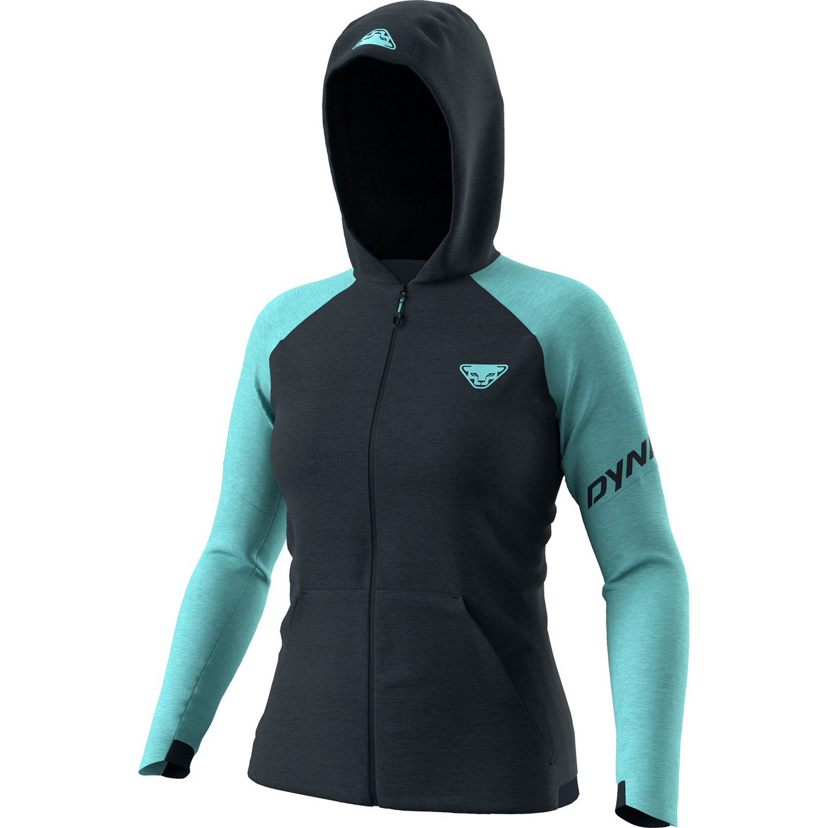 Dynafit Damen 24/7 Polartec Hoodie Jacke (Größe XS, blau)