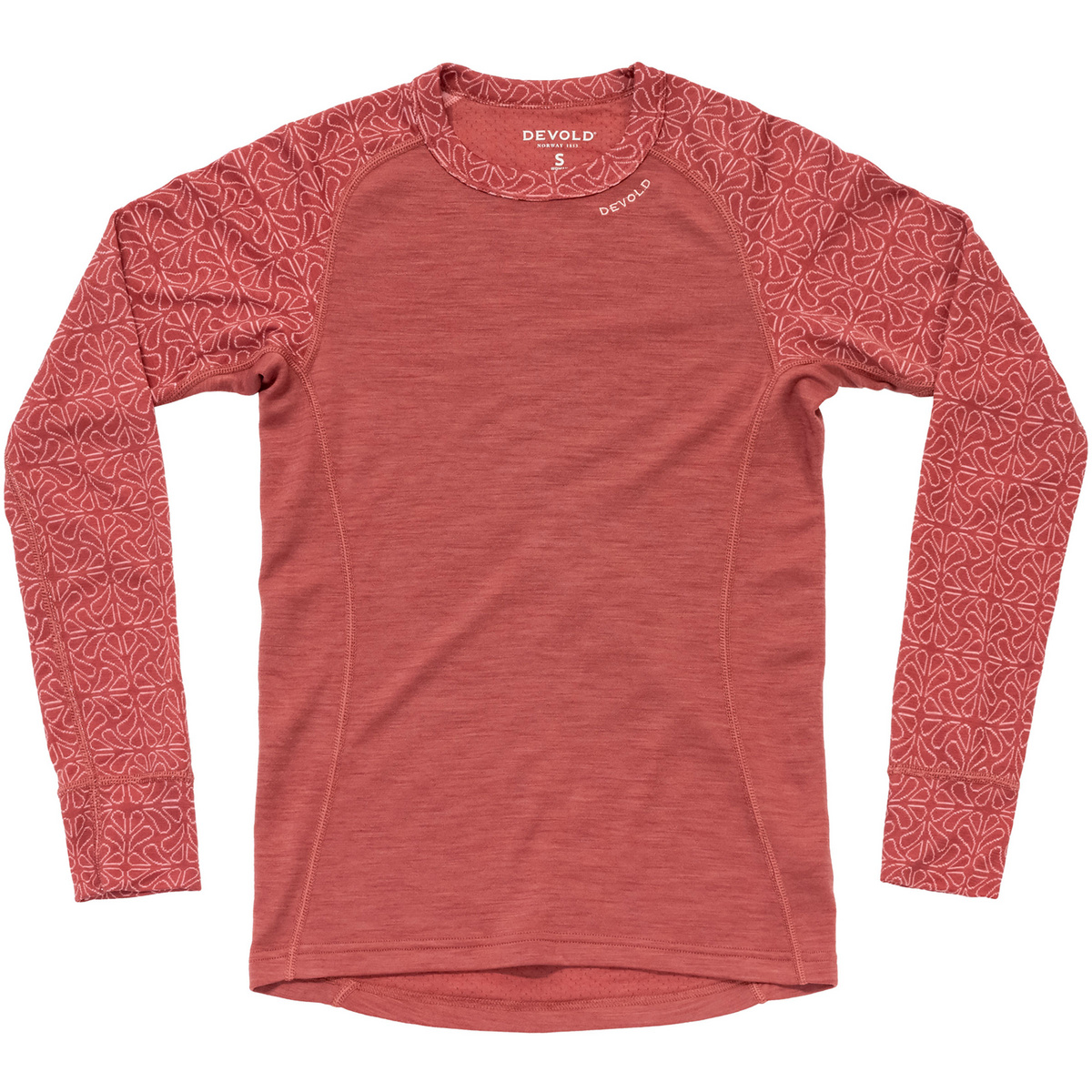 Devold Damen Duo Active Longsleeve (Größe M, rot)
