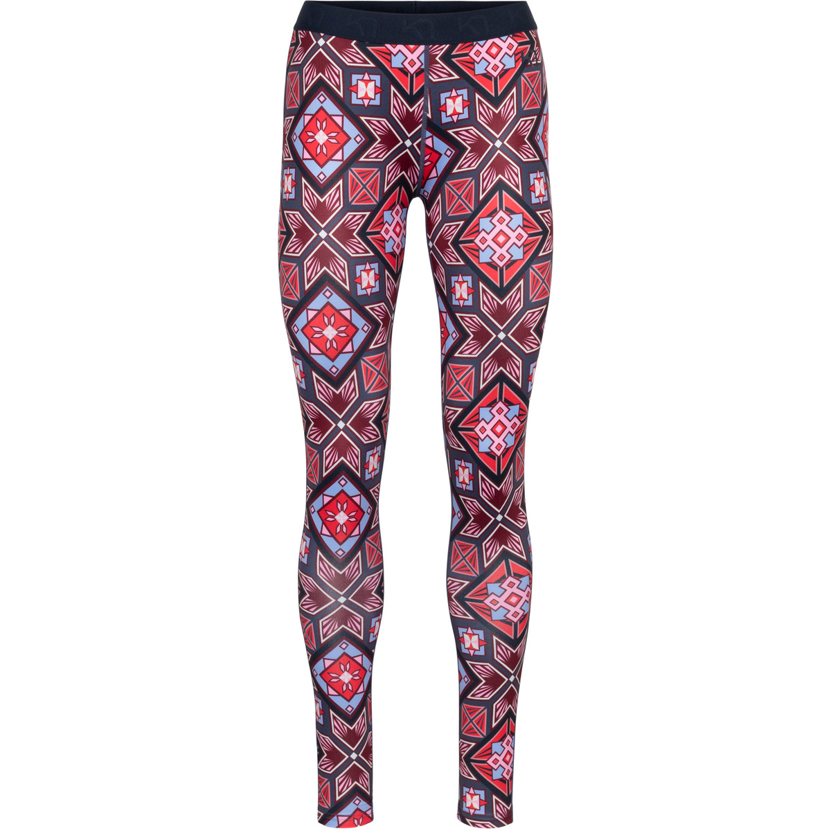 Kari Traa Donna Leggings Fryd (Taglia S, Rosso)