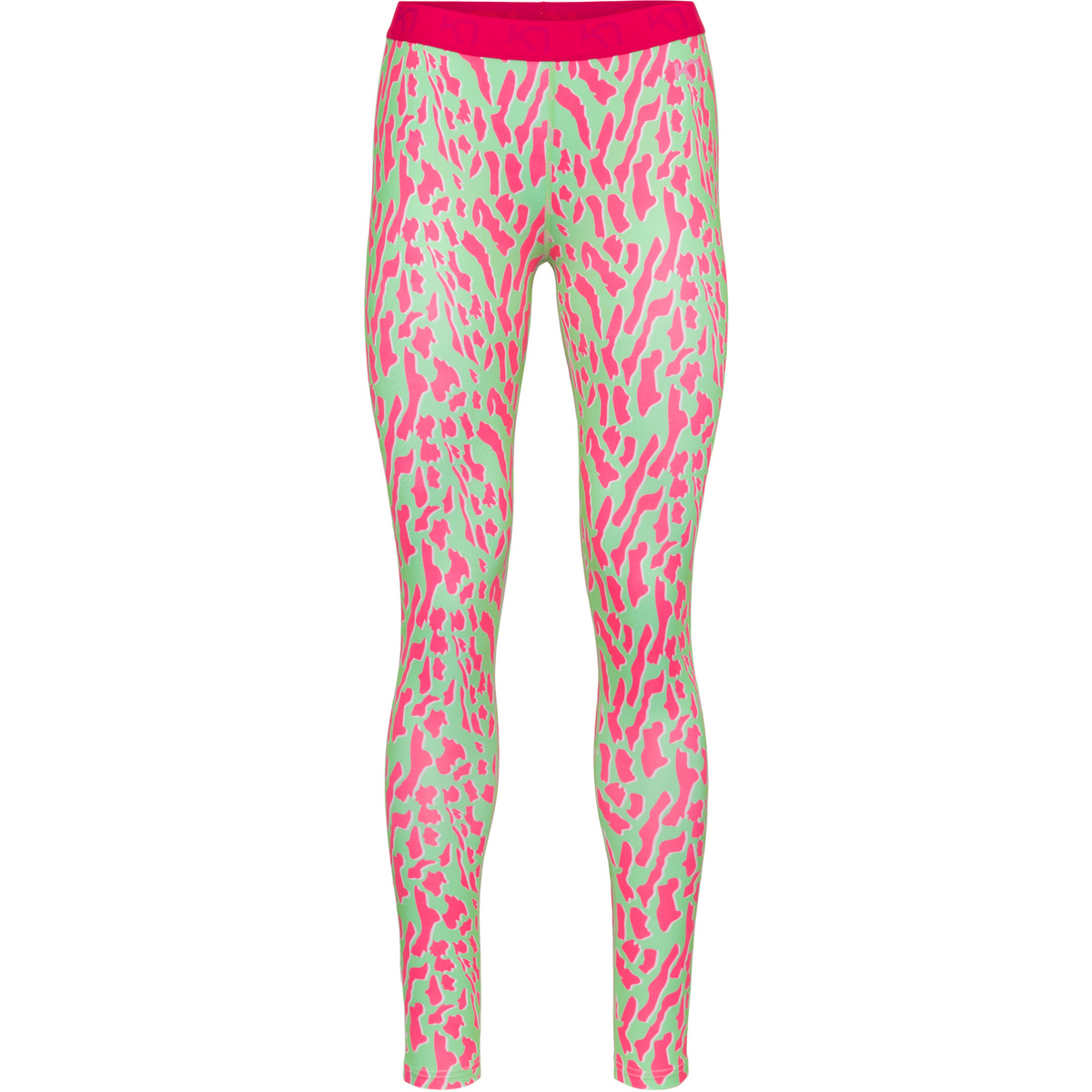 Kari Traa Donna Leggings Fryd (Taglia XS, Verde)