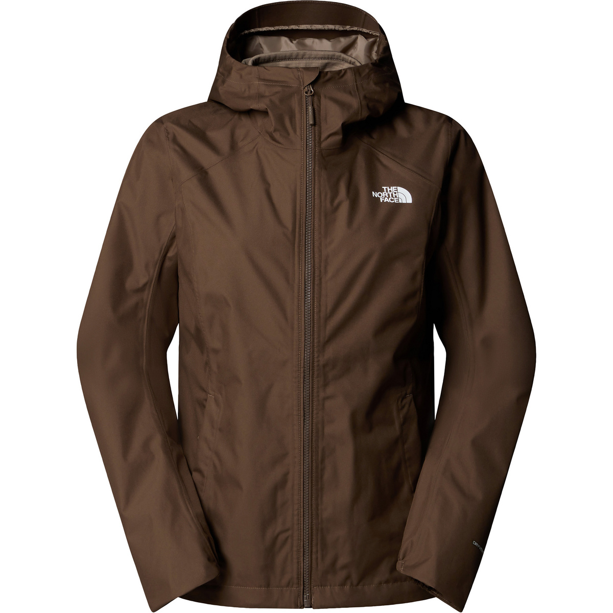 The North Face Donna Giacca Quest Triclimate (Taglia L, Marrone)