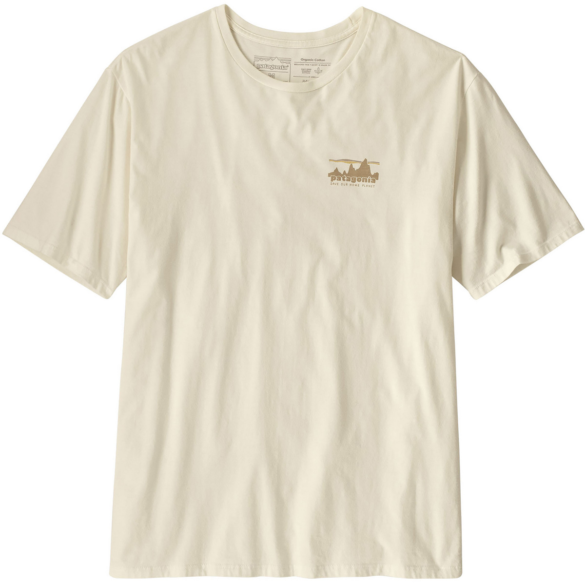 Patagonia Herren 73 Skyline Organic T-Shirt (Größe S, weiss)