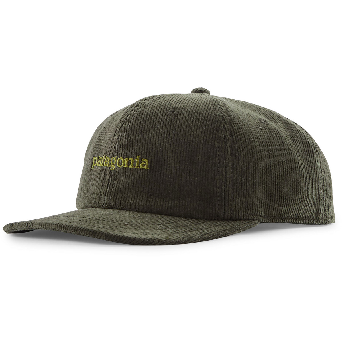 Patagonia Cappellino Corduroy (Taglia ONE SIZE, Verde)