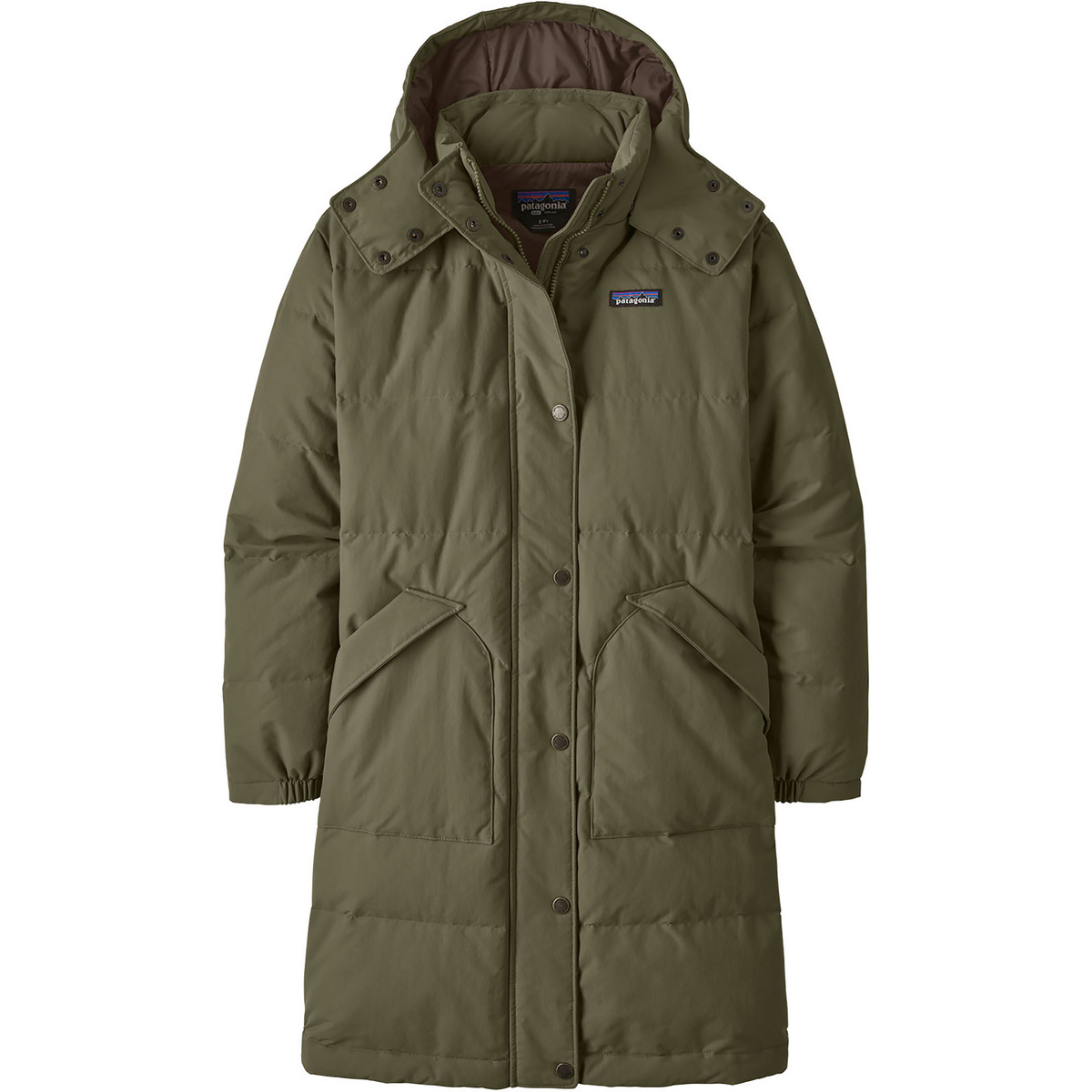 Patagonia Damen Downdrift Parka (Größe XS, oliv)