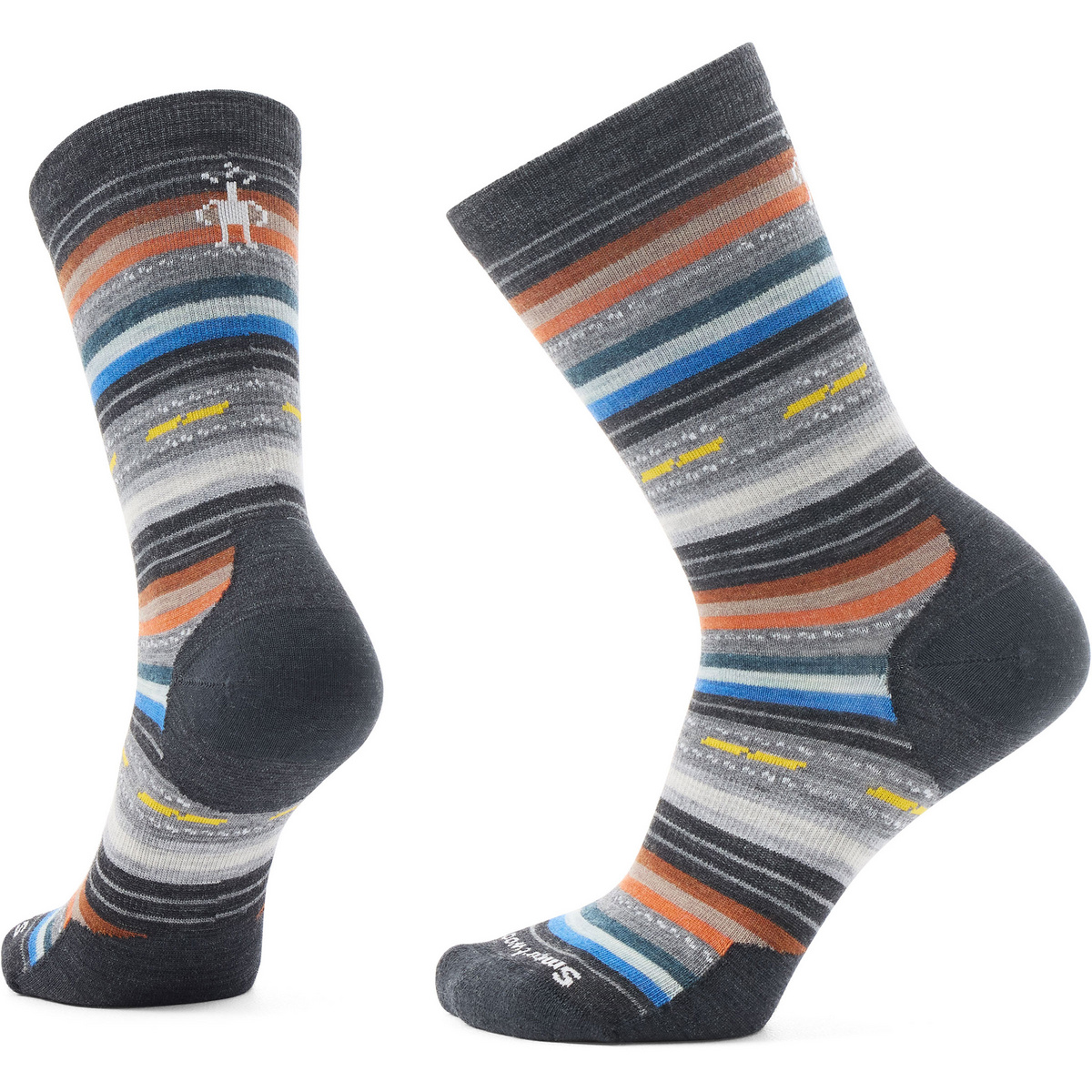 Smartwool Damen Everyday Margarita Crew Socken (Größe 38 , mehrfarbig)