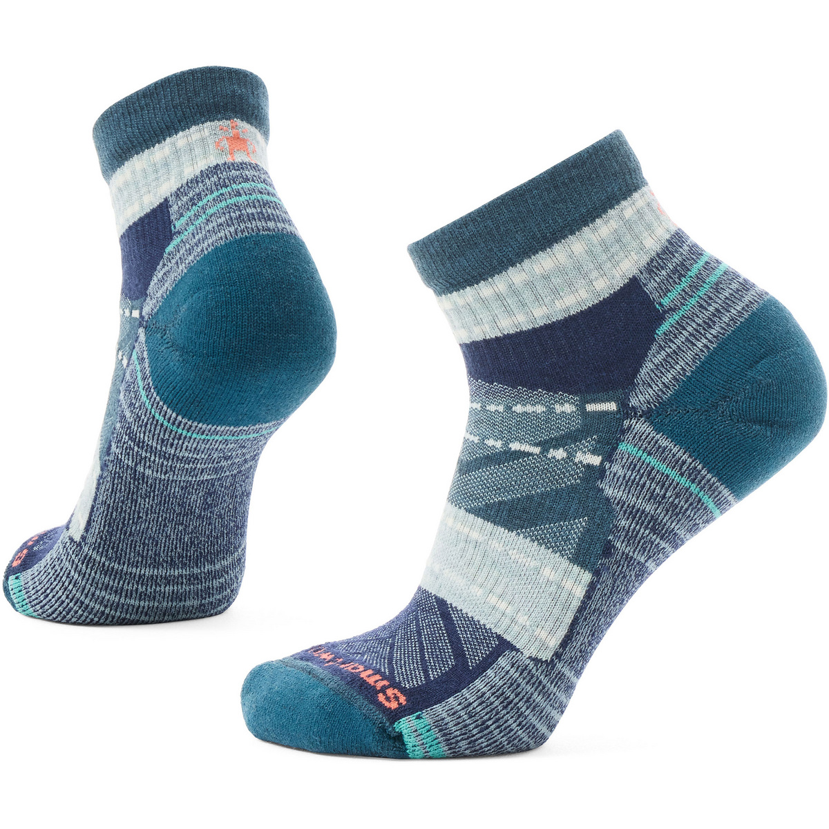 Smartwool Damen Hike Light Cushion Margarita Socken (Größe 34 , tuerkis)