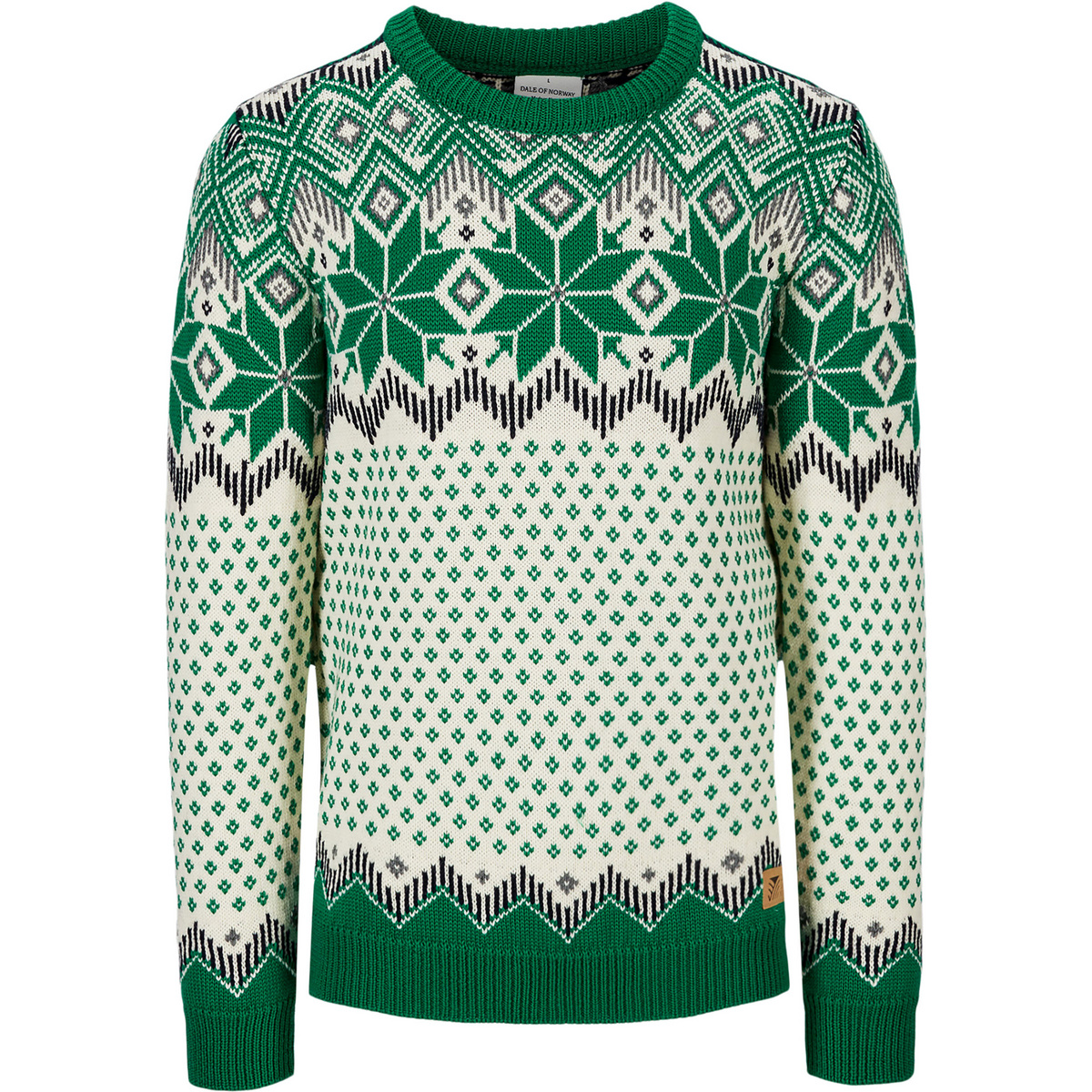 Dale of Norway Uomo Maglione Vegard (Taglia L, Verde)
