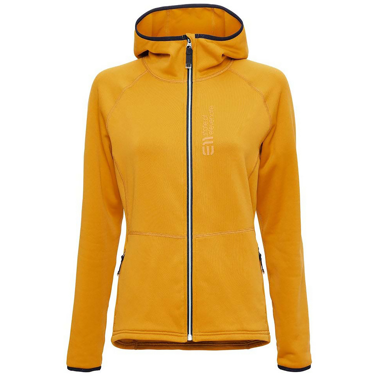 Elevenate Damen Skiers Hoodie Jacke (Größe XS, gelb)