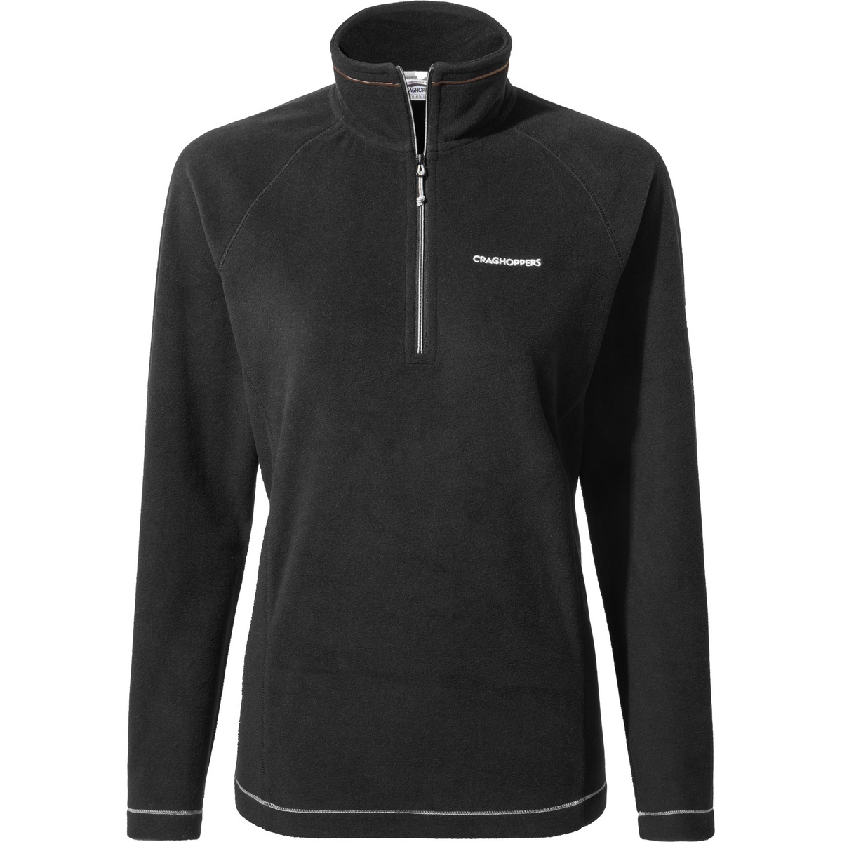 Craghoppers Damen Miska VI Half Zip Pullover (Größe XS, schwarz)