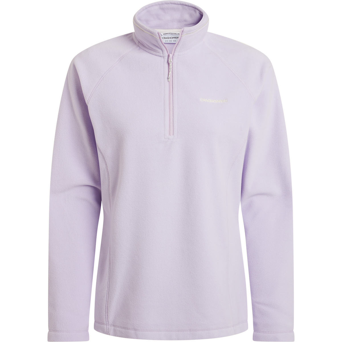 Craghoppers Donna Maglione mezza zip MIska VI (Taglia XS, Viola)
