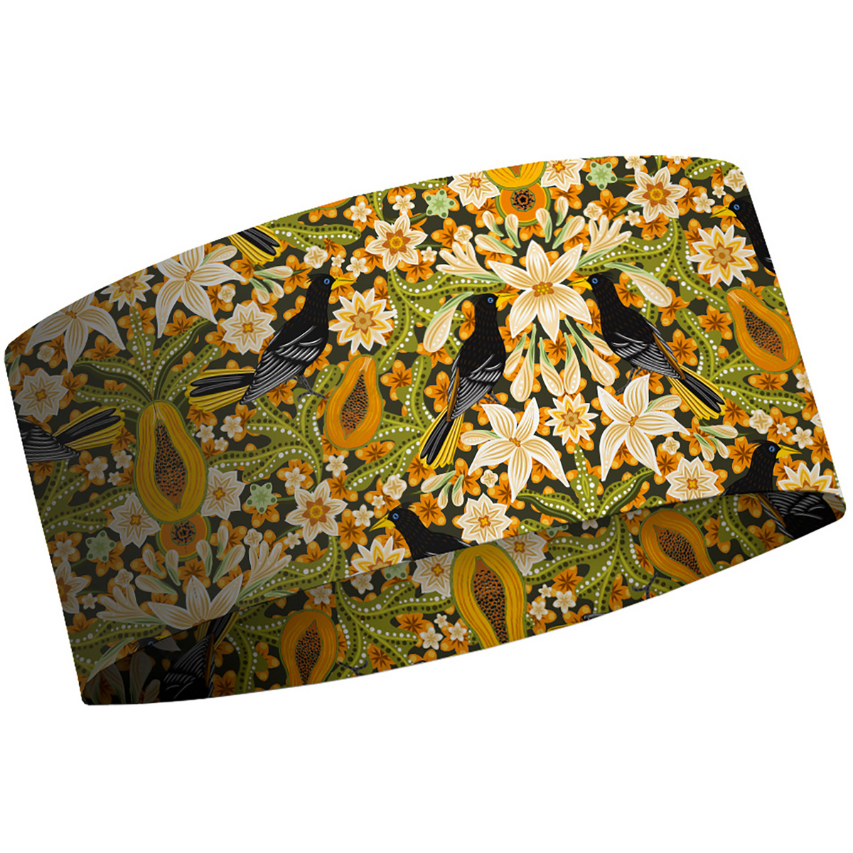 MATT Catalina Estrada Coolmax Eco Stirnband (Größe ONE SIZE, gruen)
